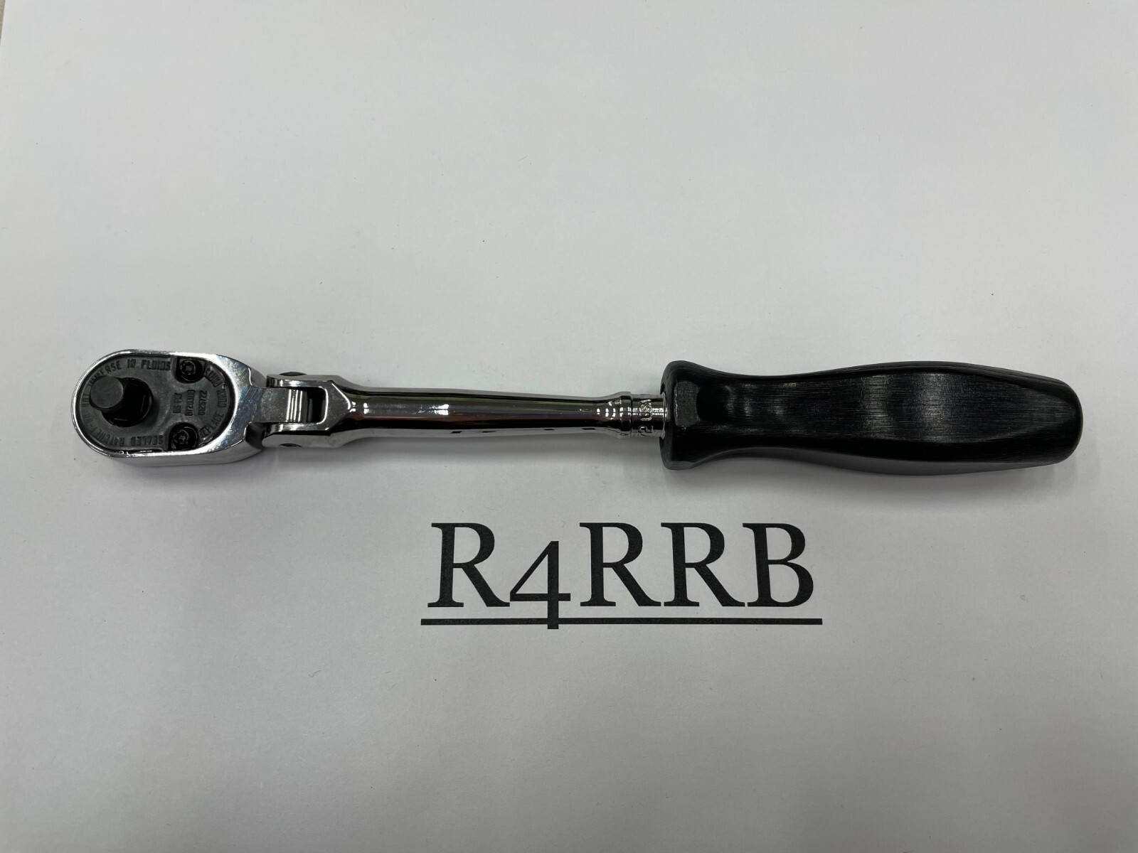 Snap-on Tools USA NEW BLACK Hard Grip 1/4″ Drive LONG Flex Ratchet THLFD72BK