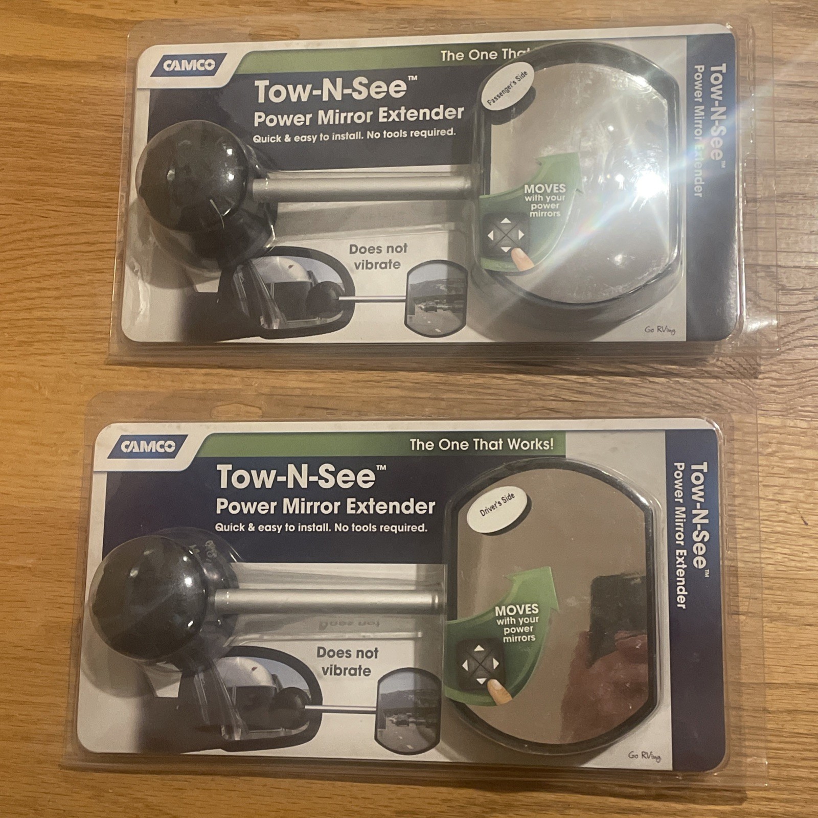 Tow N See Power Mirror Extender Driver AND Passenger Side