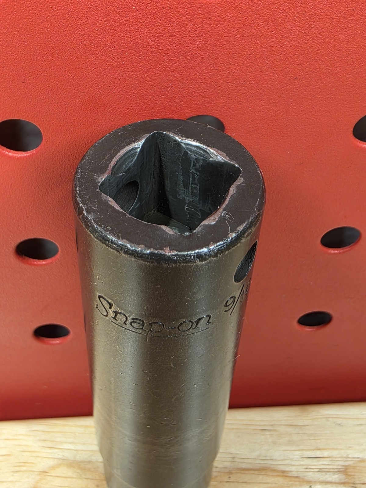 Snap-on Tools SIM180 9/16″ Flank Drive 1/2″ Drive 6-Point Deep Impact Socket