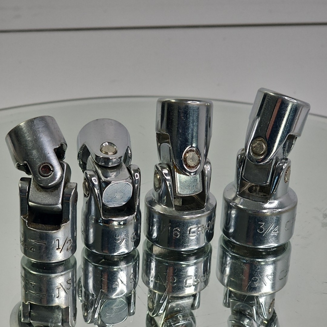 Craftsman Swivel Socket Set Of 4pcs 1/2″, 9/16″, 11/16″, 3/4″