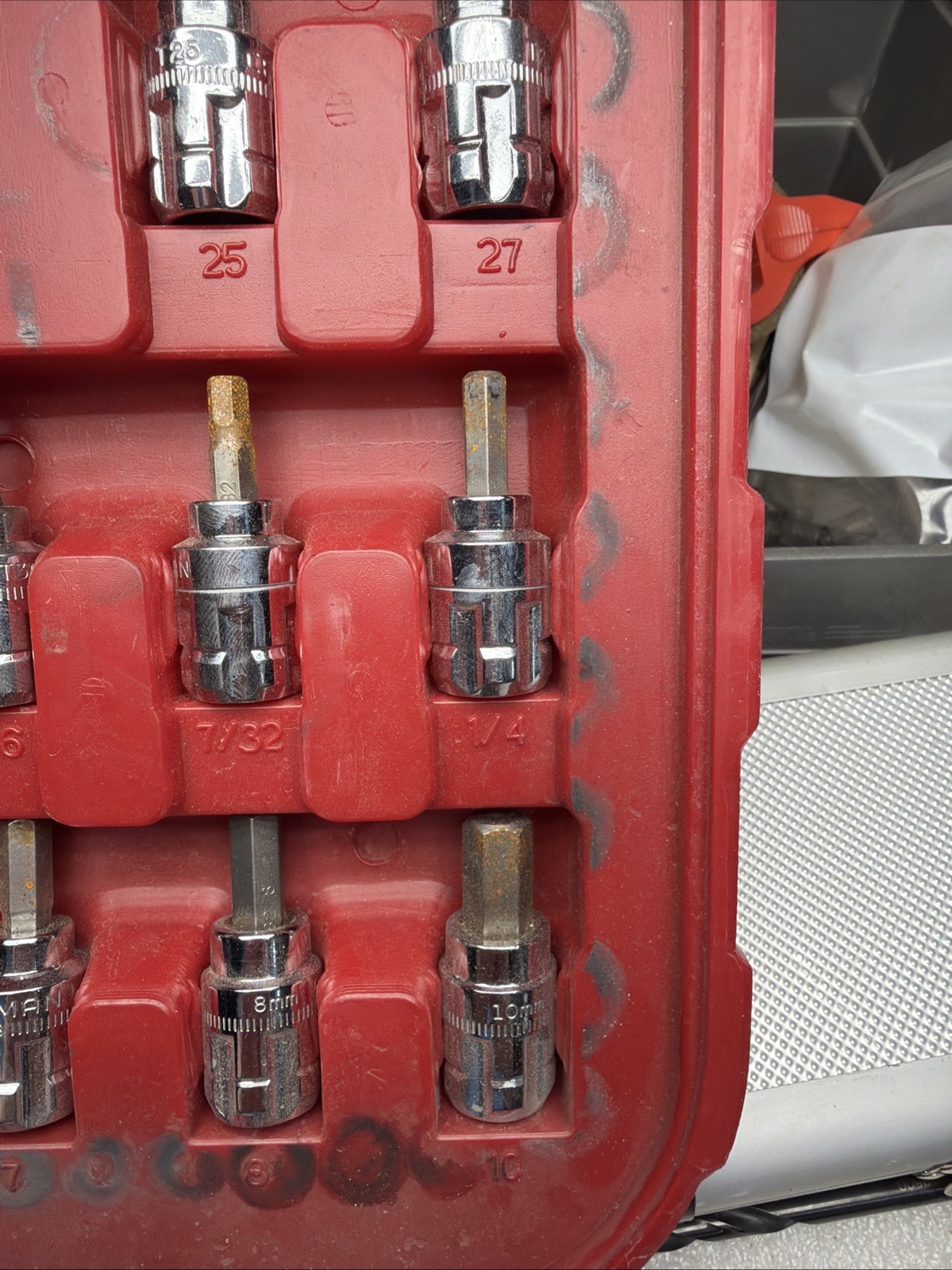 Craftsman Max Axess Pass Through Socket Set Metric & SAE 6pt Torx Hex 32820 80pc