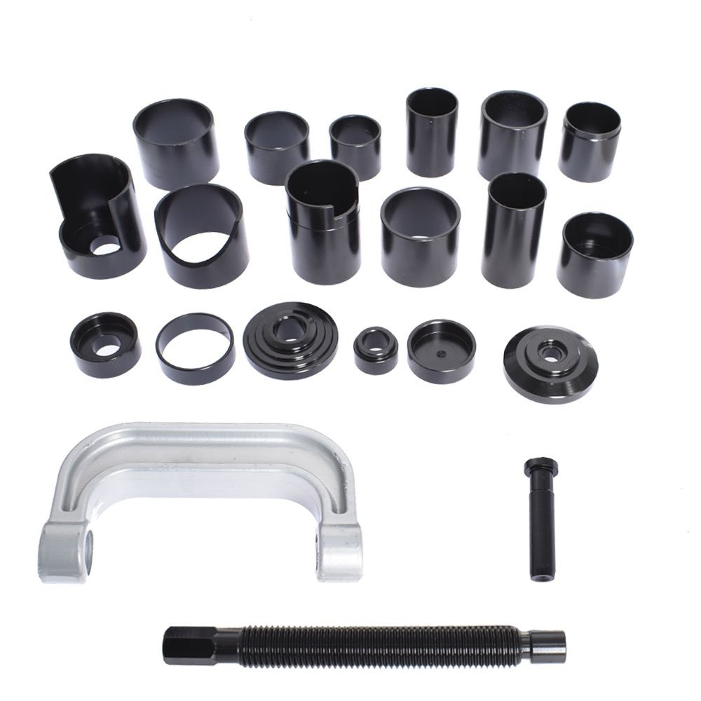 Master Adapter Set & Auto Repair Service Removal Ball Joint Press Tool Kit 21Pcs