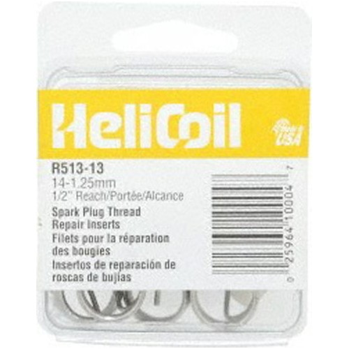 Heli-Coil R513-13 R-Pack Free Running Thread Insert, M14 x 1.25, 1/2″ Length