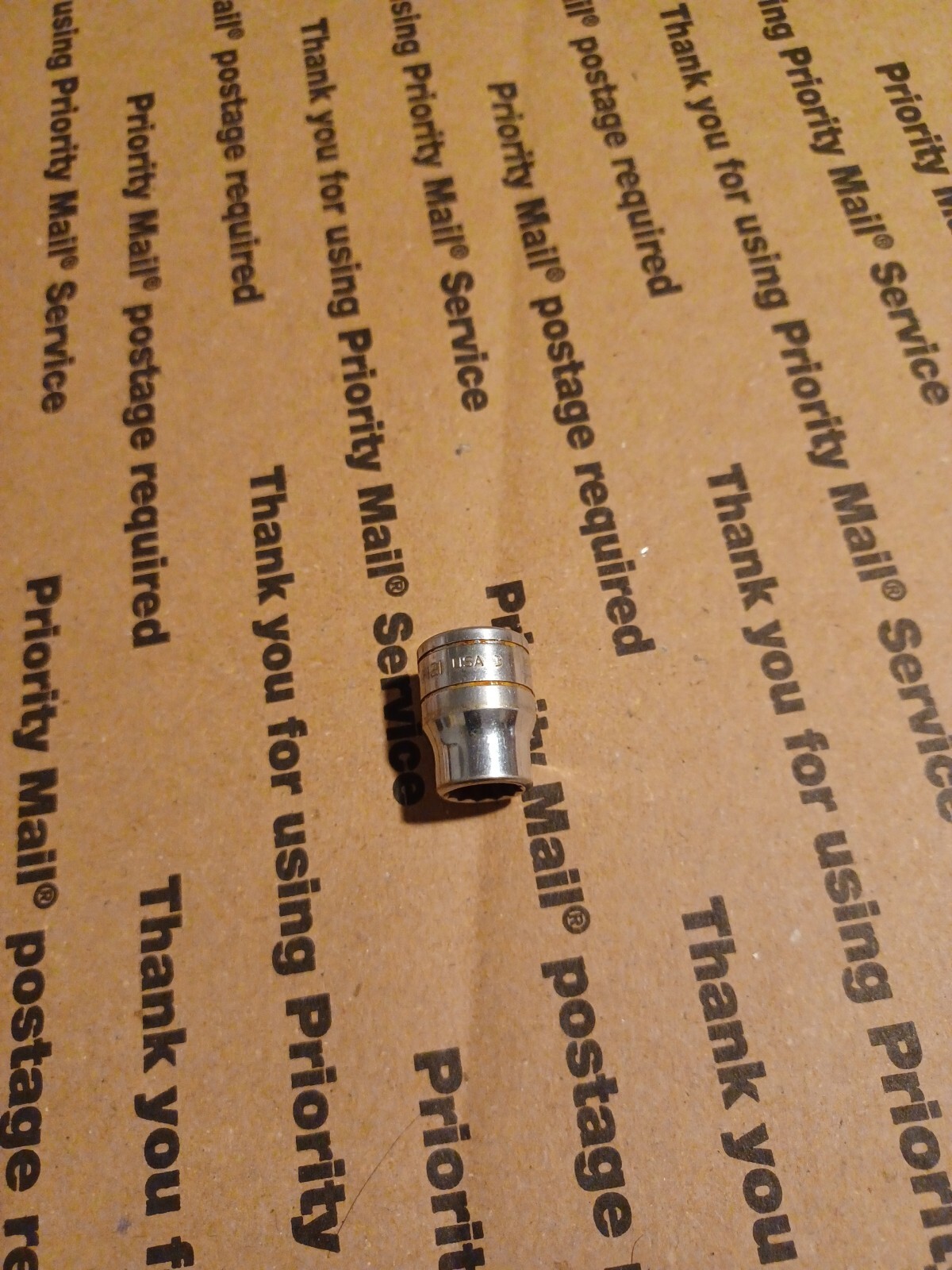 SNAP-ON 3/8″ DRIVE 12-POINT SAE 3/8″ FLANK DRIVE SHALLOW SOCKET, F121 made in US