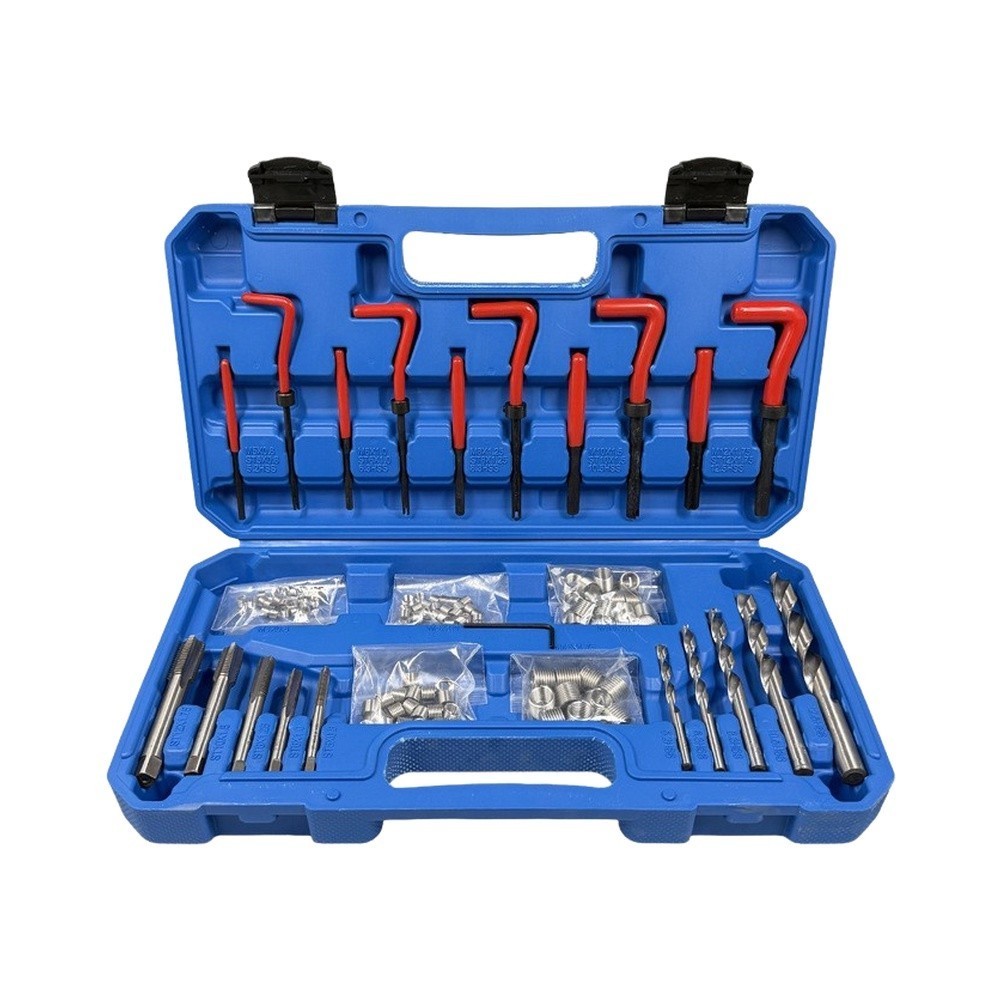 Metric Thread Repair Kit Professional Grade Tool Heat-treated High-speed Steel