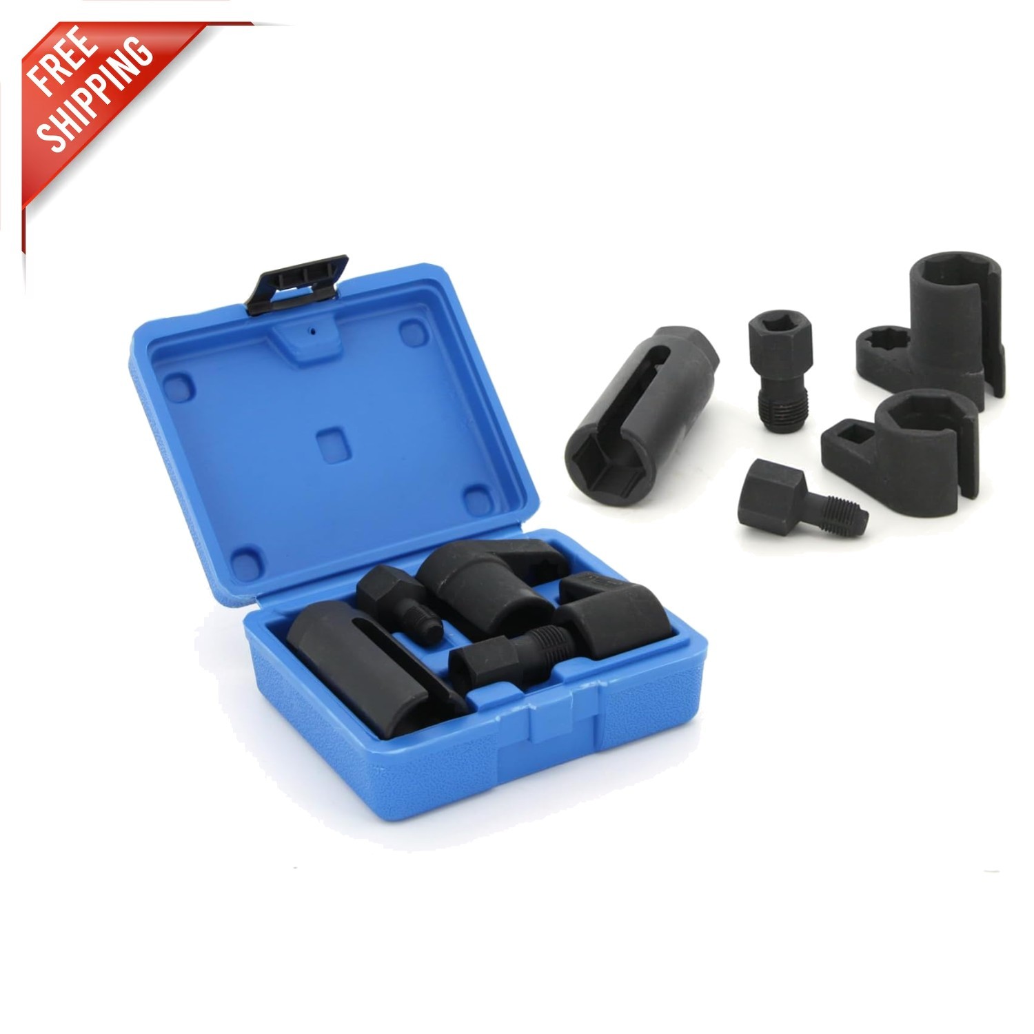 Professional Oxygen Sensor Socket Tool Set – 3/8″ & 1/2″ Drive Compatibility