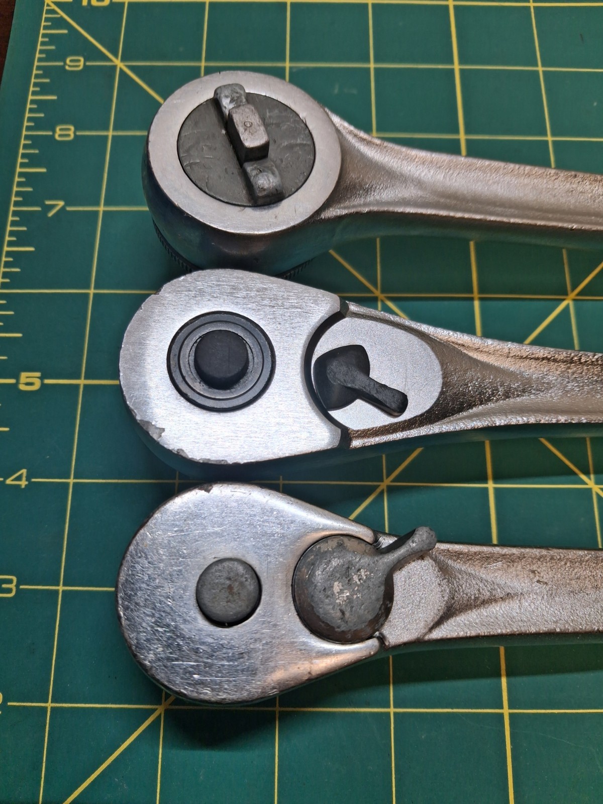 Lot of 3 – 1/2″ drive Craftsman Ratchets,44809,44975,fine Tooth Quick Release