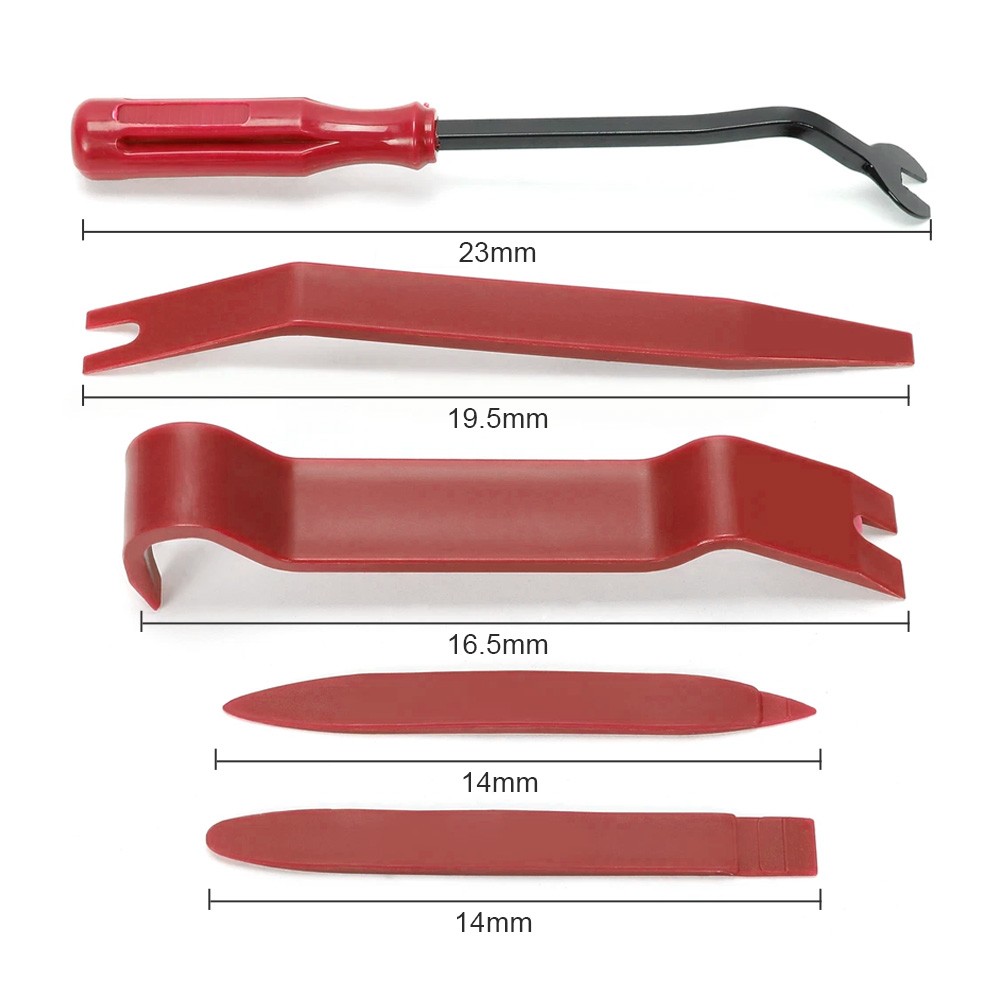 Car Trim Removal Tool Kit Set Door Panel Fastener Auto Dashboard Plastic Tools