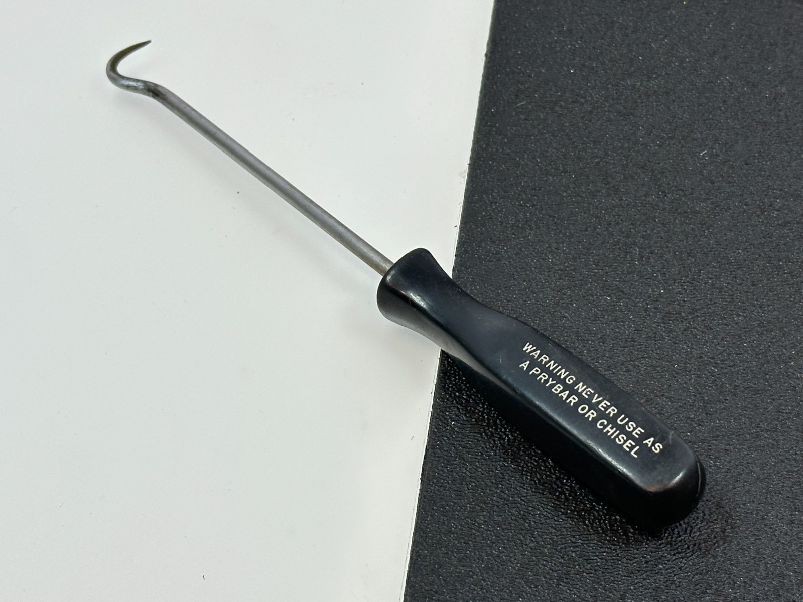 Snap On Tools USA 3ASH Black Hard Handle Miniature Hook Pick