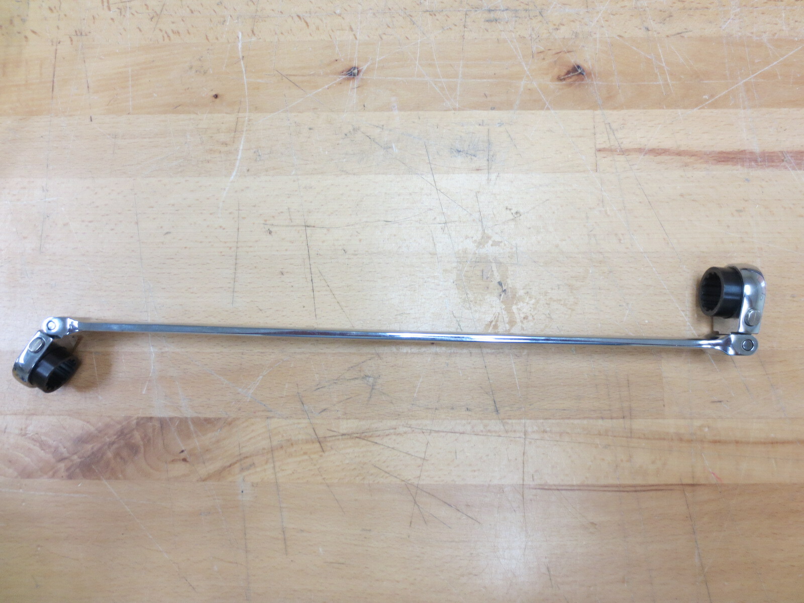 SK Flex Head, Reversible, Ratcheting, Double Box End Wrench-# 89761 (USA)