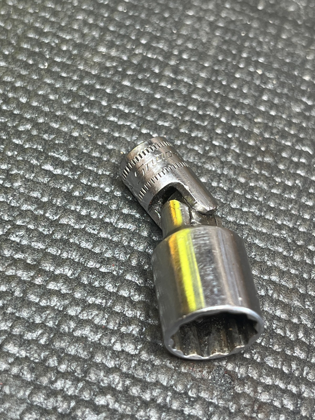 Snap On STMUM13 13mm 1/4″ Drive 12 Point Metric Chrome Shallow Swivel Socket USA