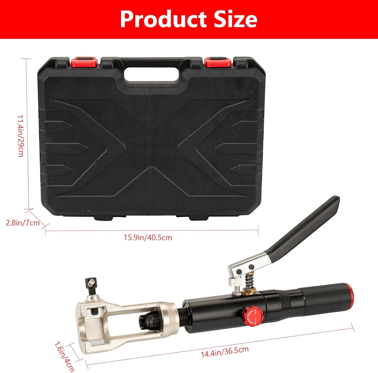 🔥Hydraulic Brake Line Flaring Tool Kit 45° | 30PCS Double Flaring Tool Set | He