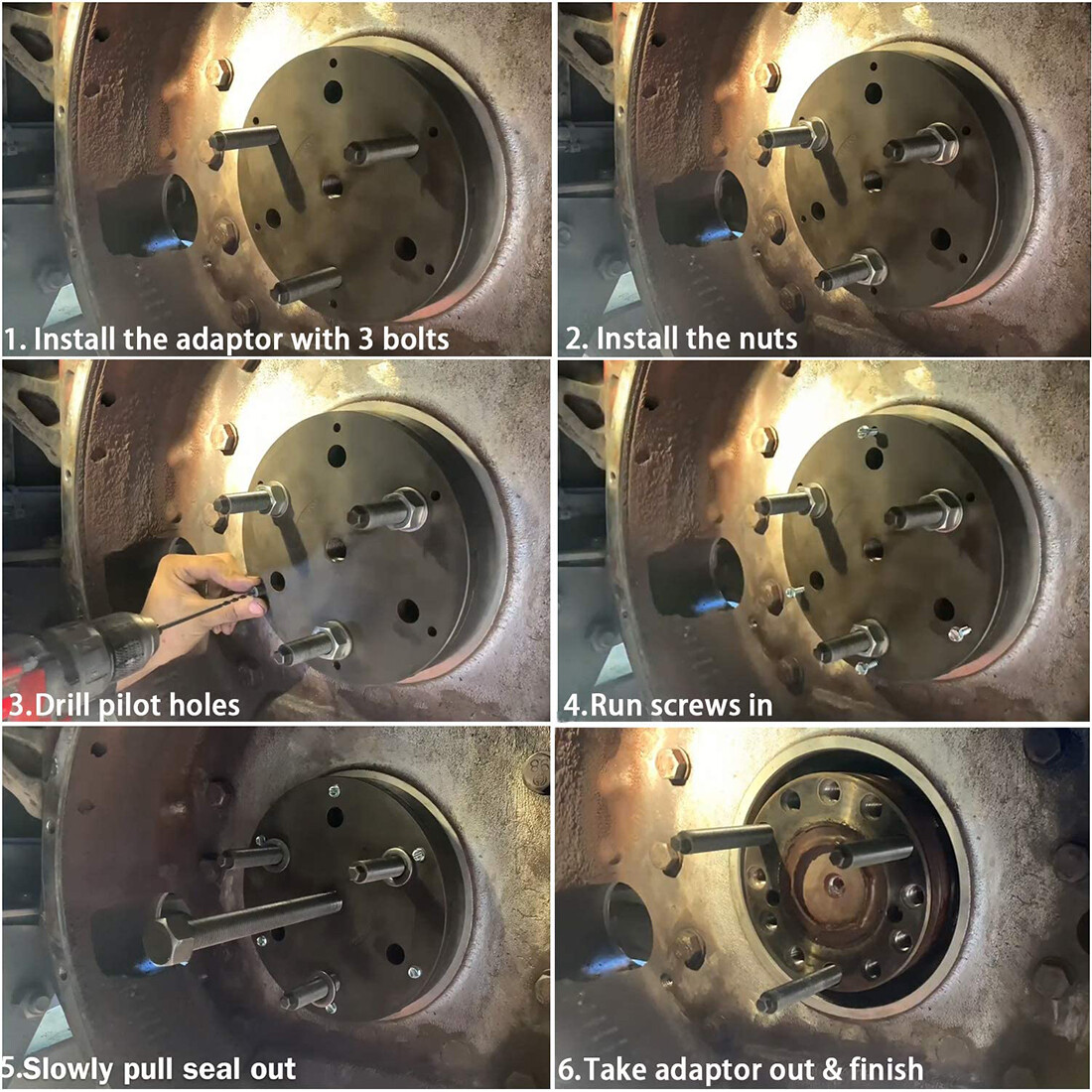 3164780 Crankshaft Rear Main Seal Wear Sleeve Installer Remover Cummins ISX QSX