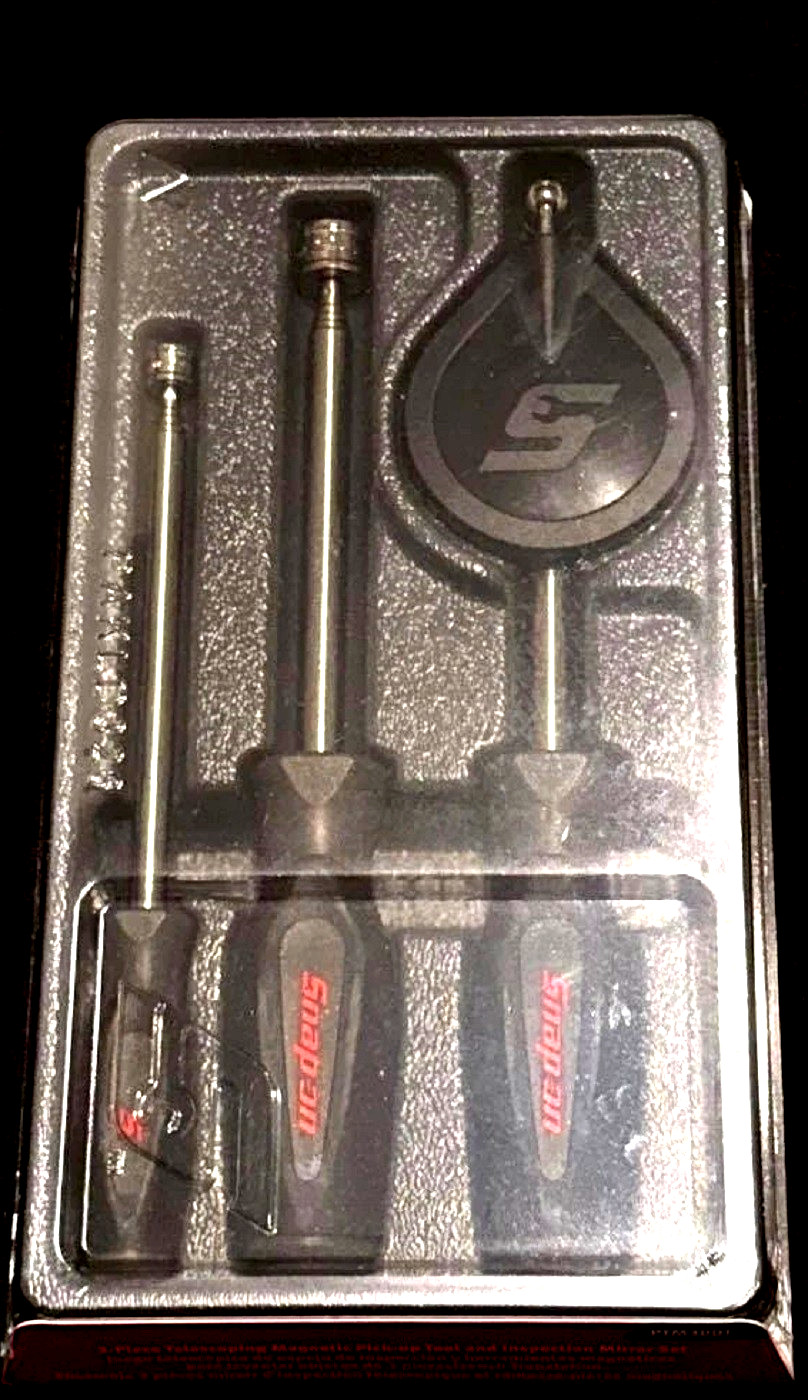 NEW Snap-on Tools PTM30DT 3pc *DARK TITANIUM* Magnetic Pick-up Tool & Mirror Set