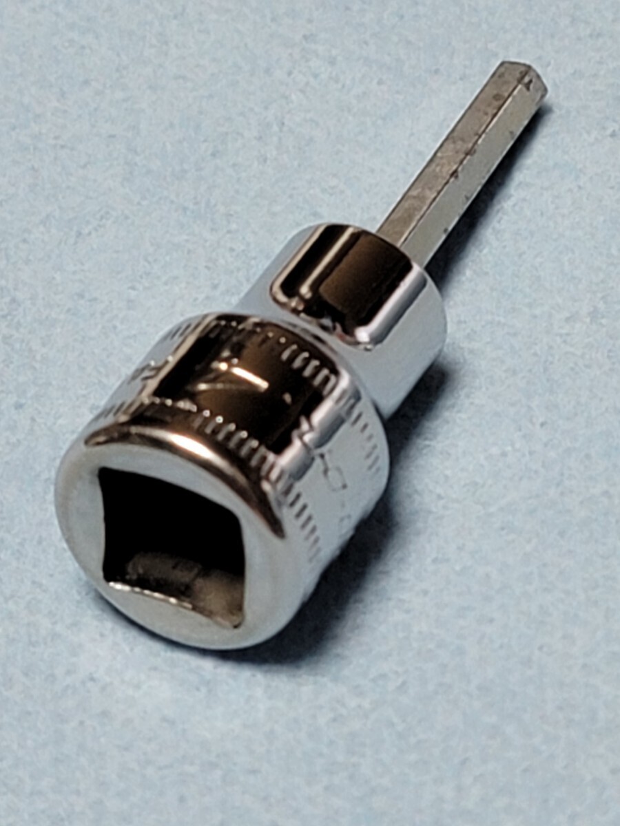Snap-on FAM4E 3/8″ Drive Metric 4 mm Standard Hex Bit Socket Driver