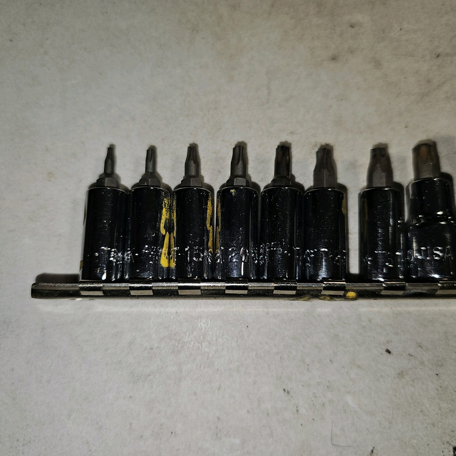 SK TOOL TORX SOCKET SET 1/2″ 3/8″ & 1/4″ DRIVE 13Pc Set T8 – T60