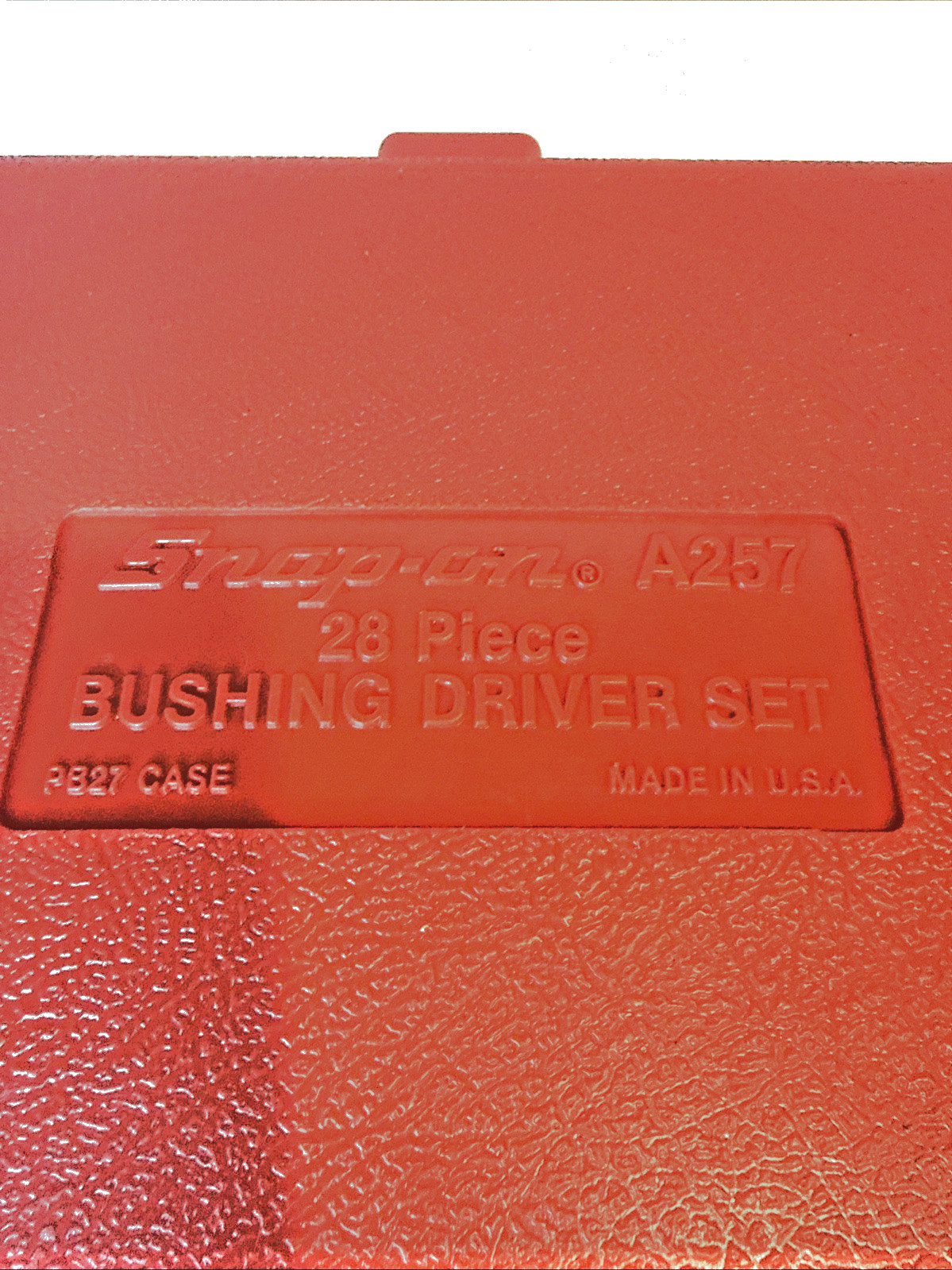Snap-on™ Bushing Driver Set A257 Specialty Tool 28pc Case Auto Transmission Used