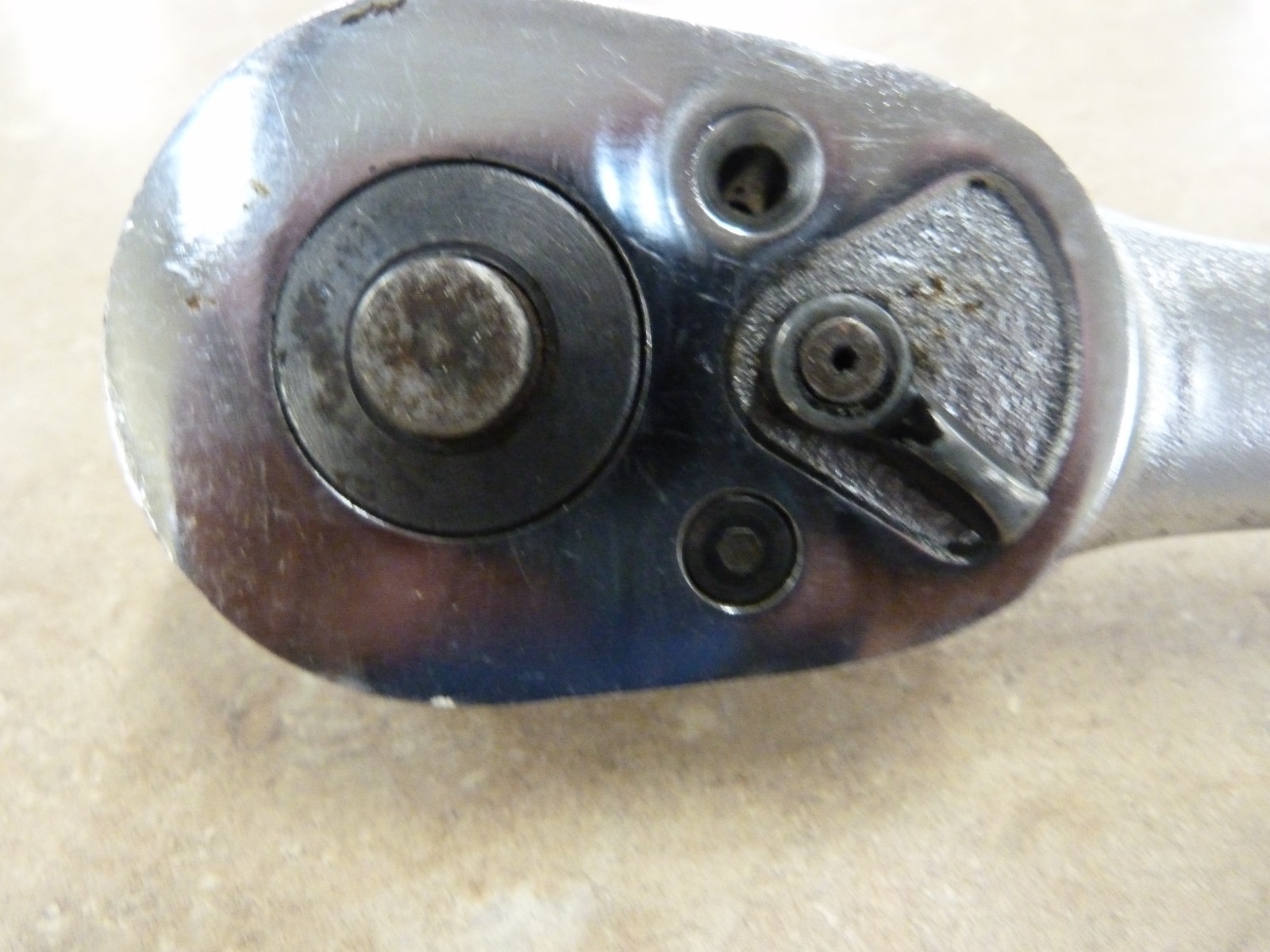 NAPA NH 47 3/4″ DRIVE QUICK RELEASE RATCHET, U.S.A., 19.» LONG, USED – VG