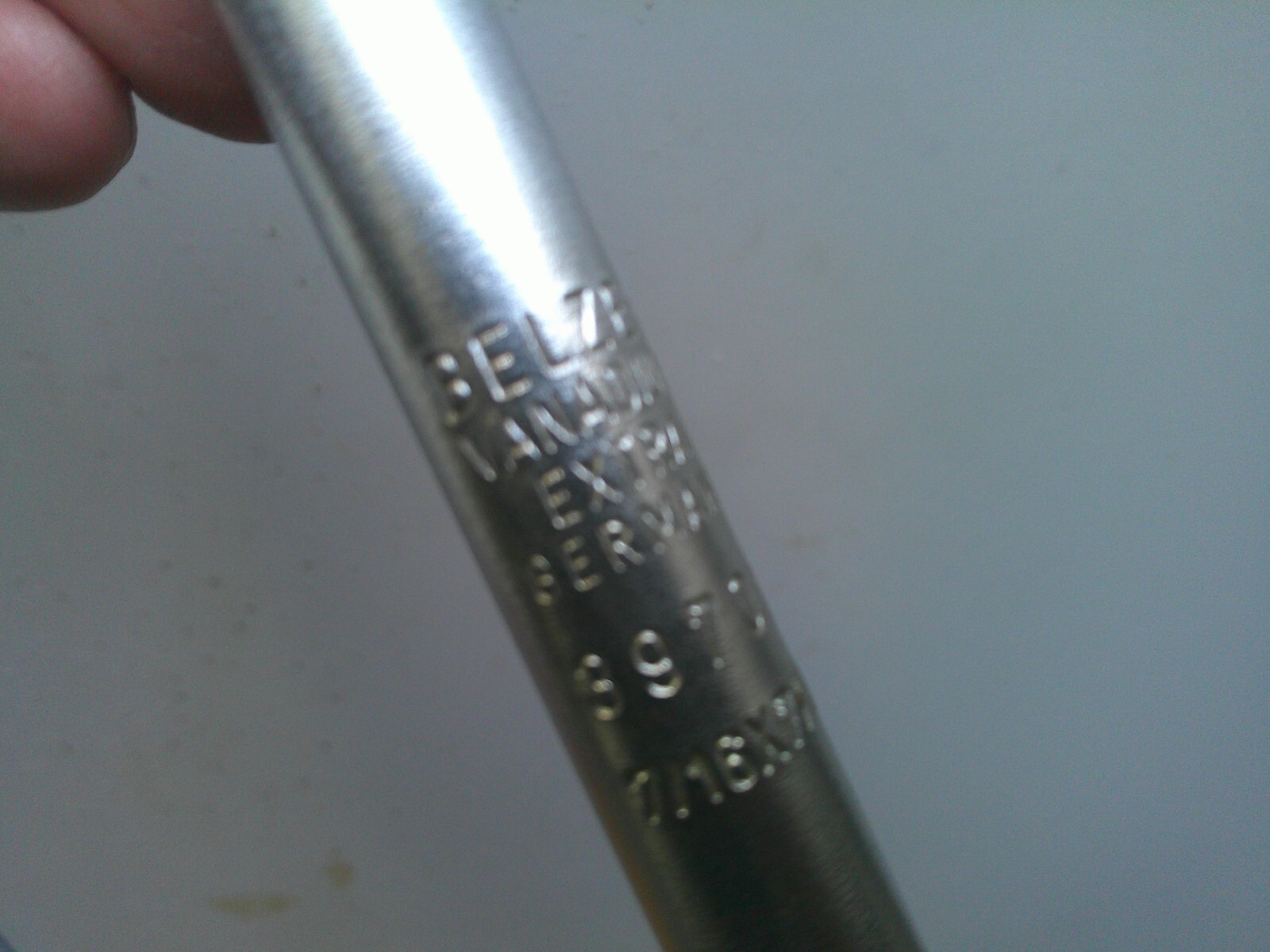 1 – Belzer 7/16″ x 7/16″ AF 6 Point Hex Socket Wrench. Spanner – Type 3970Z