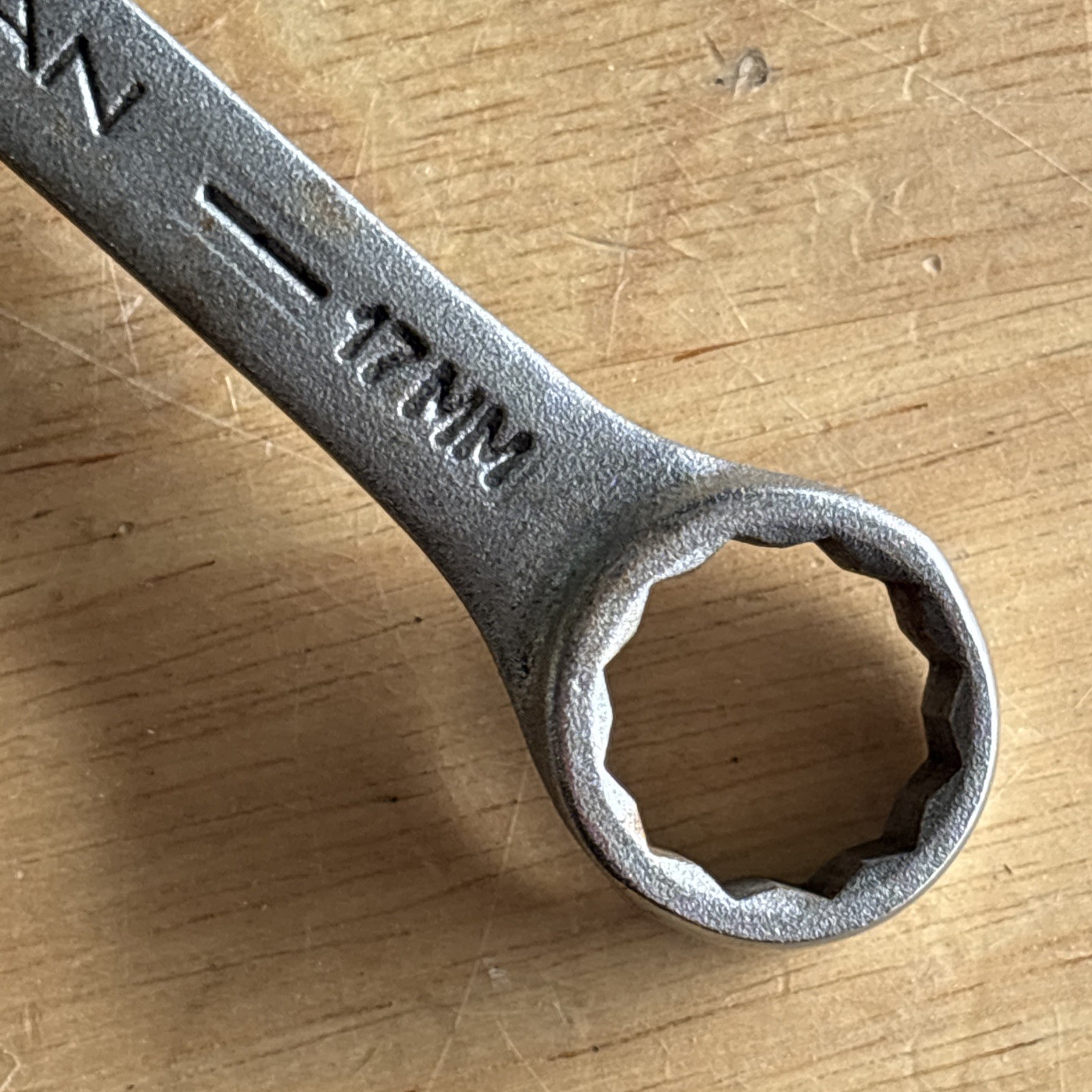 Williams Vulcan 17mm Combination Wrench 12 Point Satin Finish XOEMS-17 USA