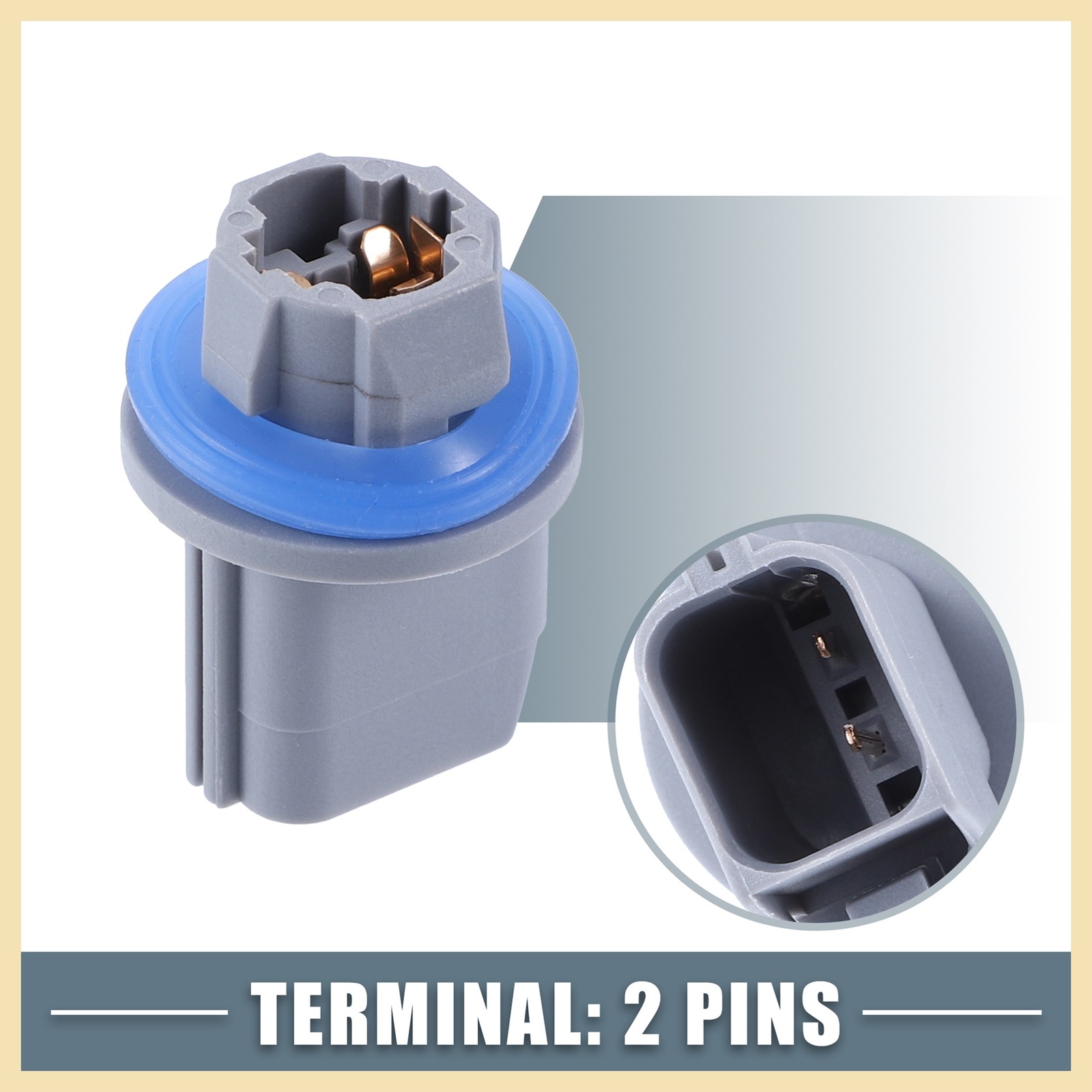 Side Marker Lamp Bulb Socket Holder Replacement S-1836 for Ford F150 F250