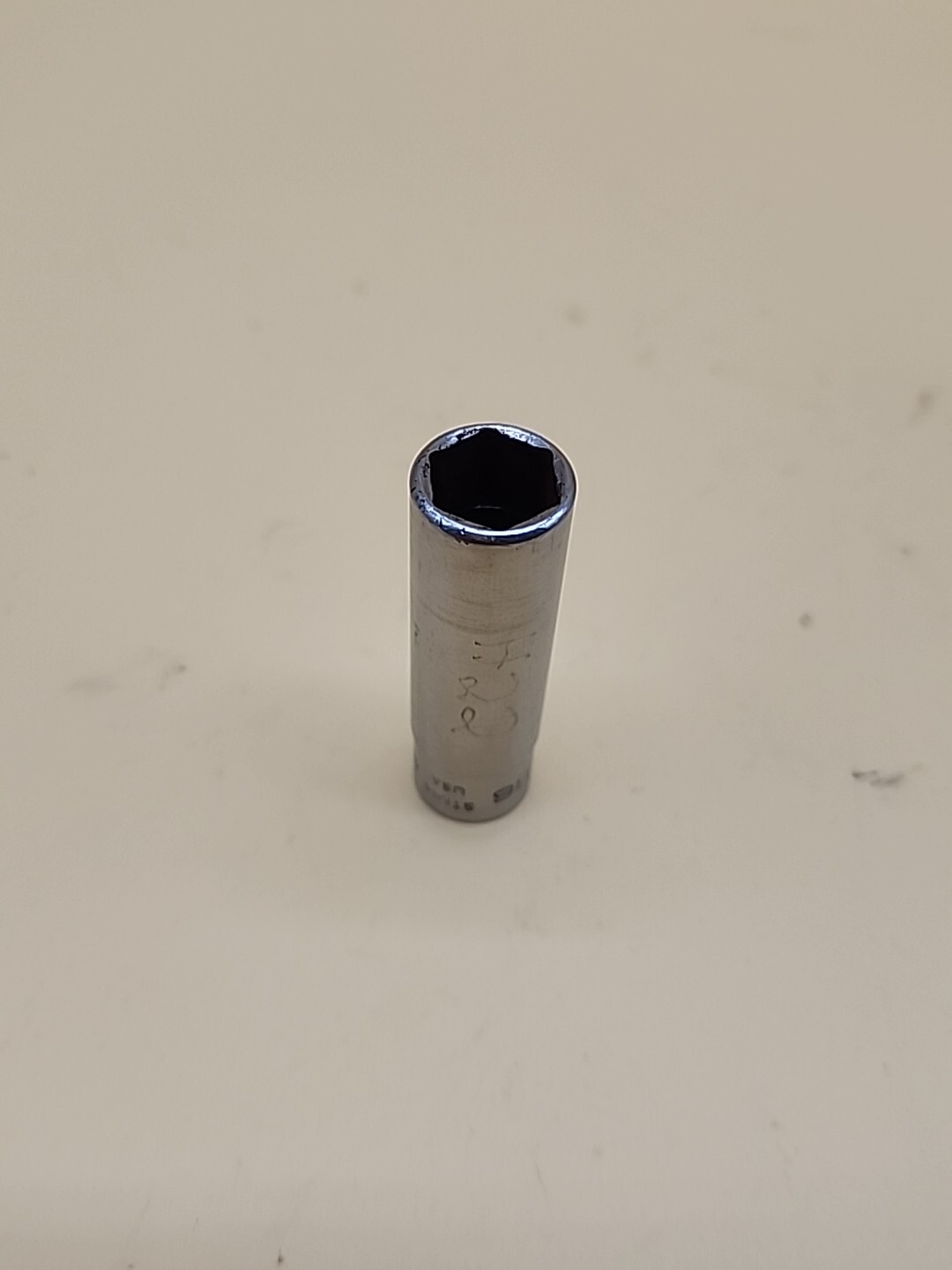 Snap-on Tools STM14 1/4 Inch Drive 7/16 6 Pt Deep Socket USA
