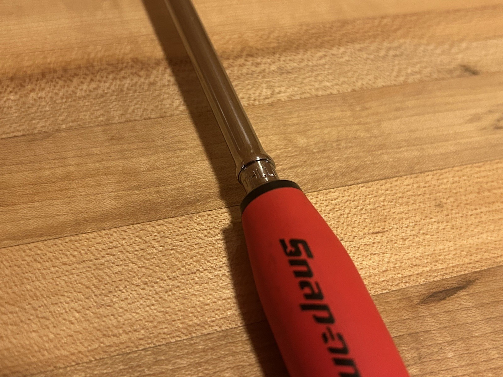 Snap-on Tools | THLLF72 1/4” Reverse Red Extra Long Flex Head Soft Grip Ratchet