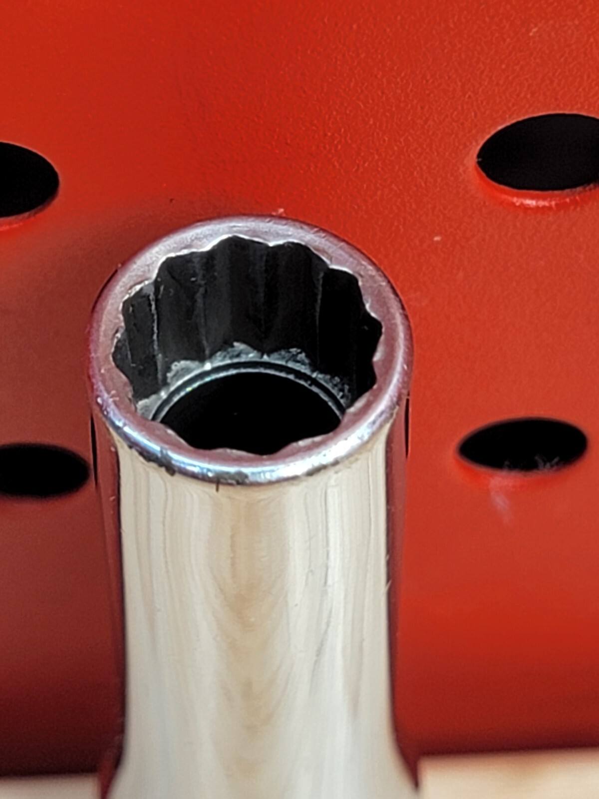 Snap-on Tools SF121 3/8″ SAE 3/8″ Drive 12-Point Deep Chrome Socket USA