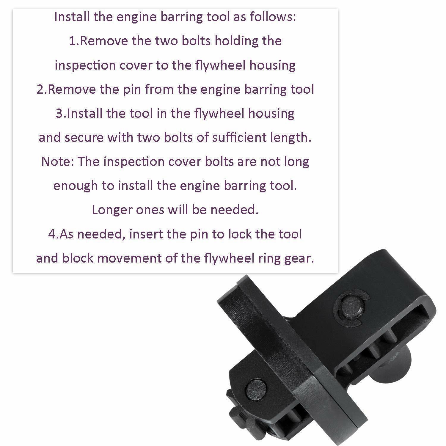 For Detroit Diesel DD13 DD15 DD16 Engine Turning Barring Tool W904589046300
