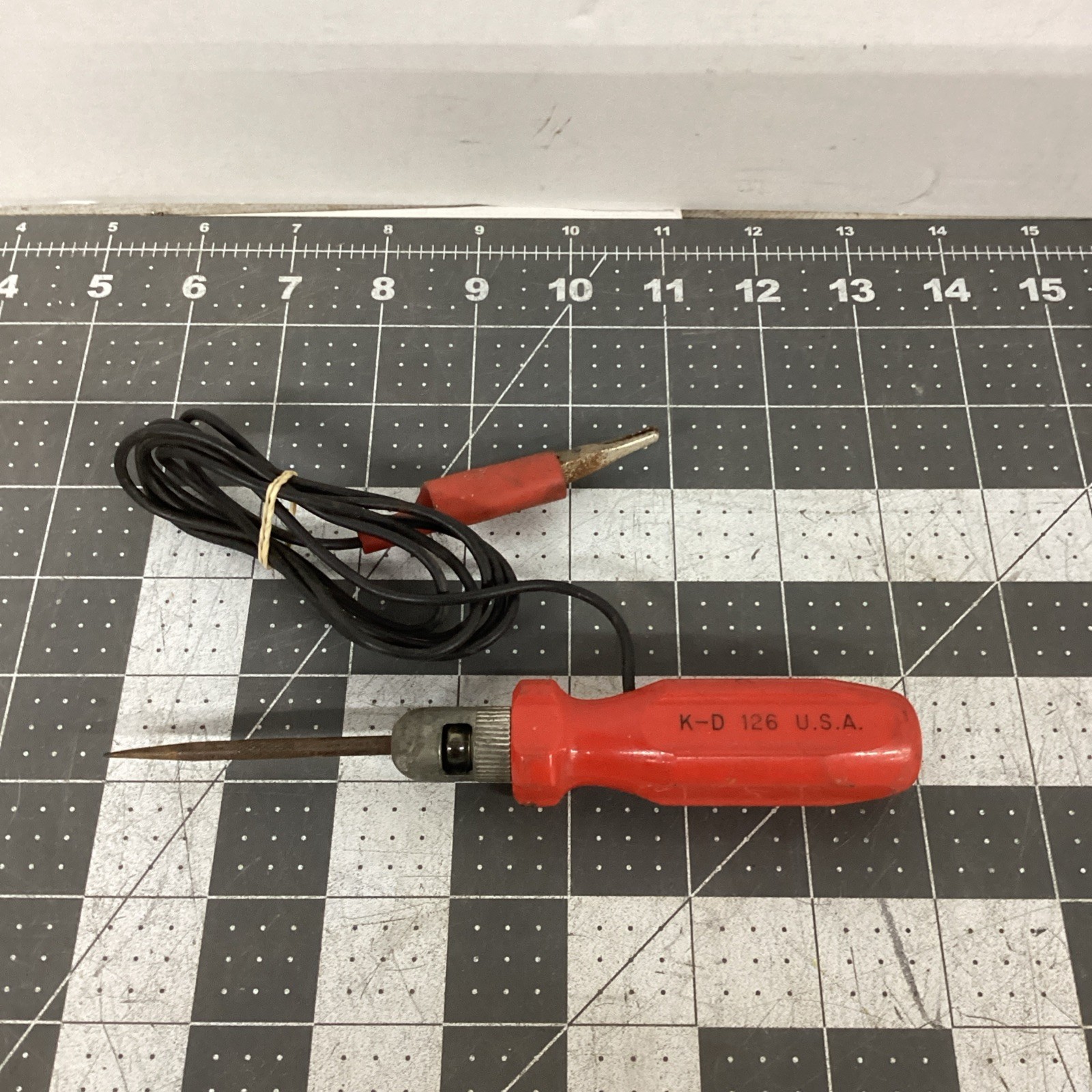 K-D 126 Vintage 6-12 Volt Circuit Tester Test Light USA