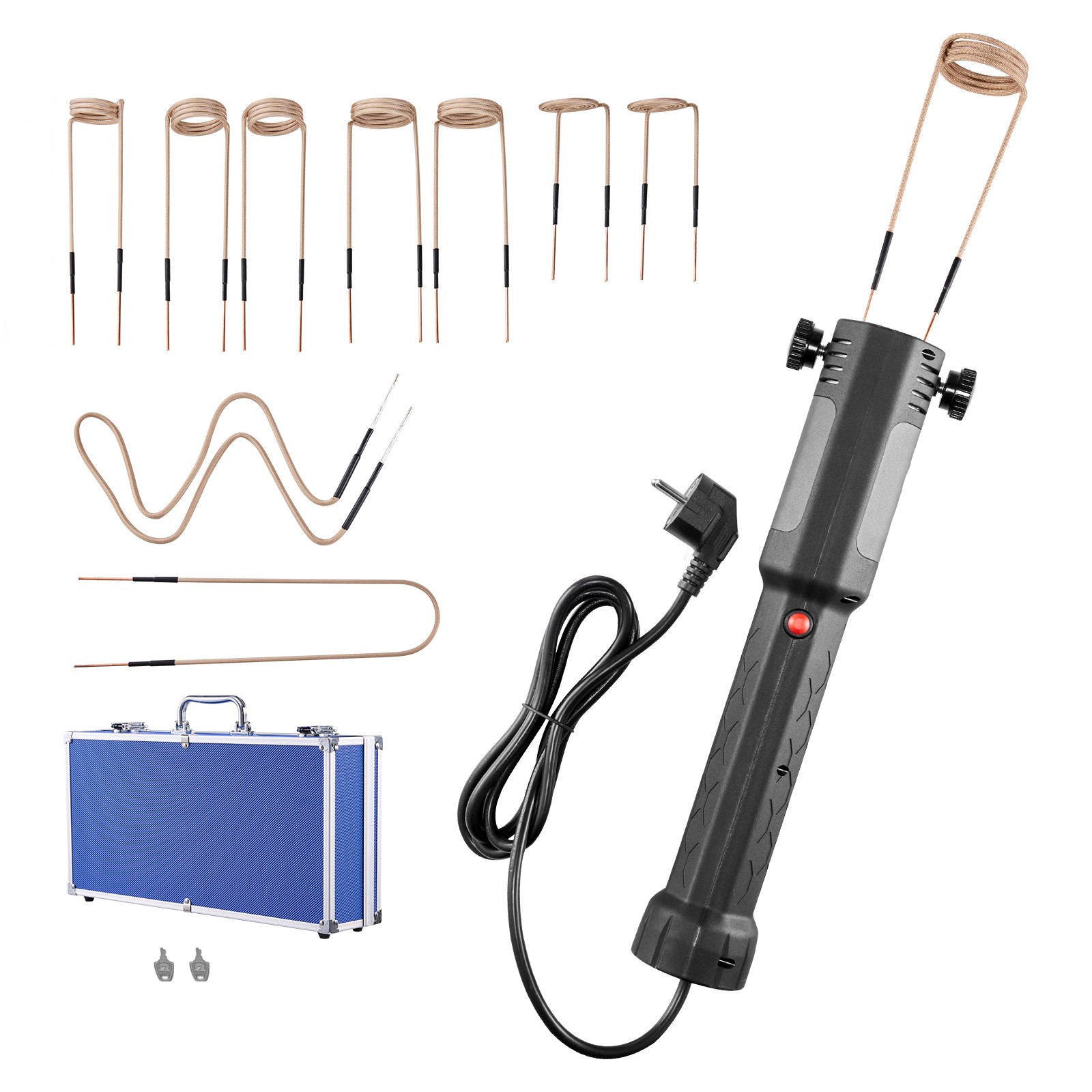 Uimoso Induction Heating Tool Kit for Rusted Bolt and Screw Removal, 1100W 110V