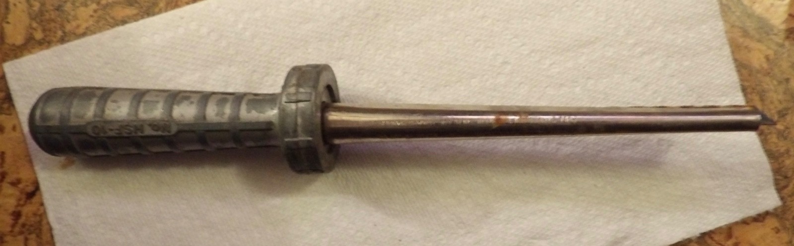 Vintage NAPA Hf-10 Confined Space Hacksaw blade handle USA