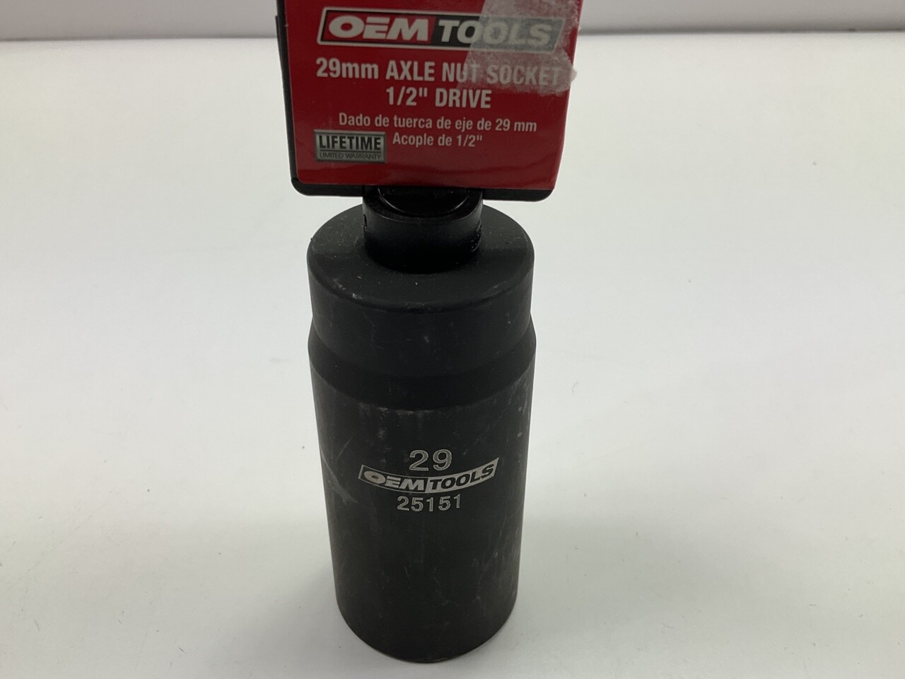 OEM Tools 25151 1/2 Inch Drive 29mm Axle Nut Socket