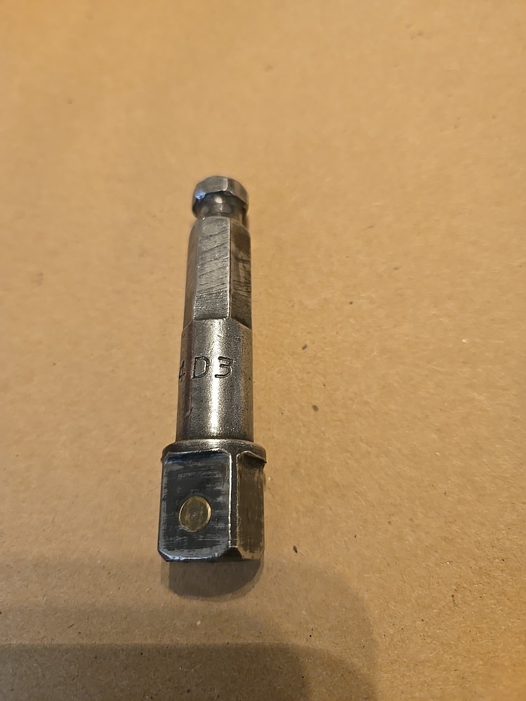 Mac Tools 7/16″ Hex 1/2″ Drive 2-3/4″ Locking Pin Adaptor Extension USA V14D3