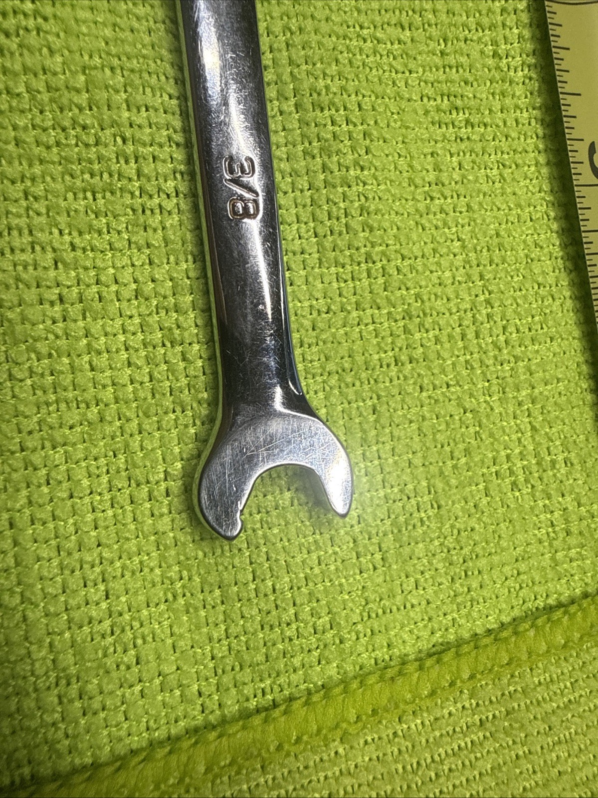Snap on Tools Flank Drive Open End Speed Wrench 3/8 USA made