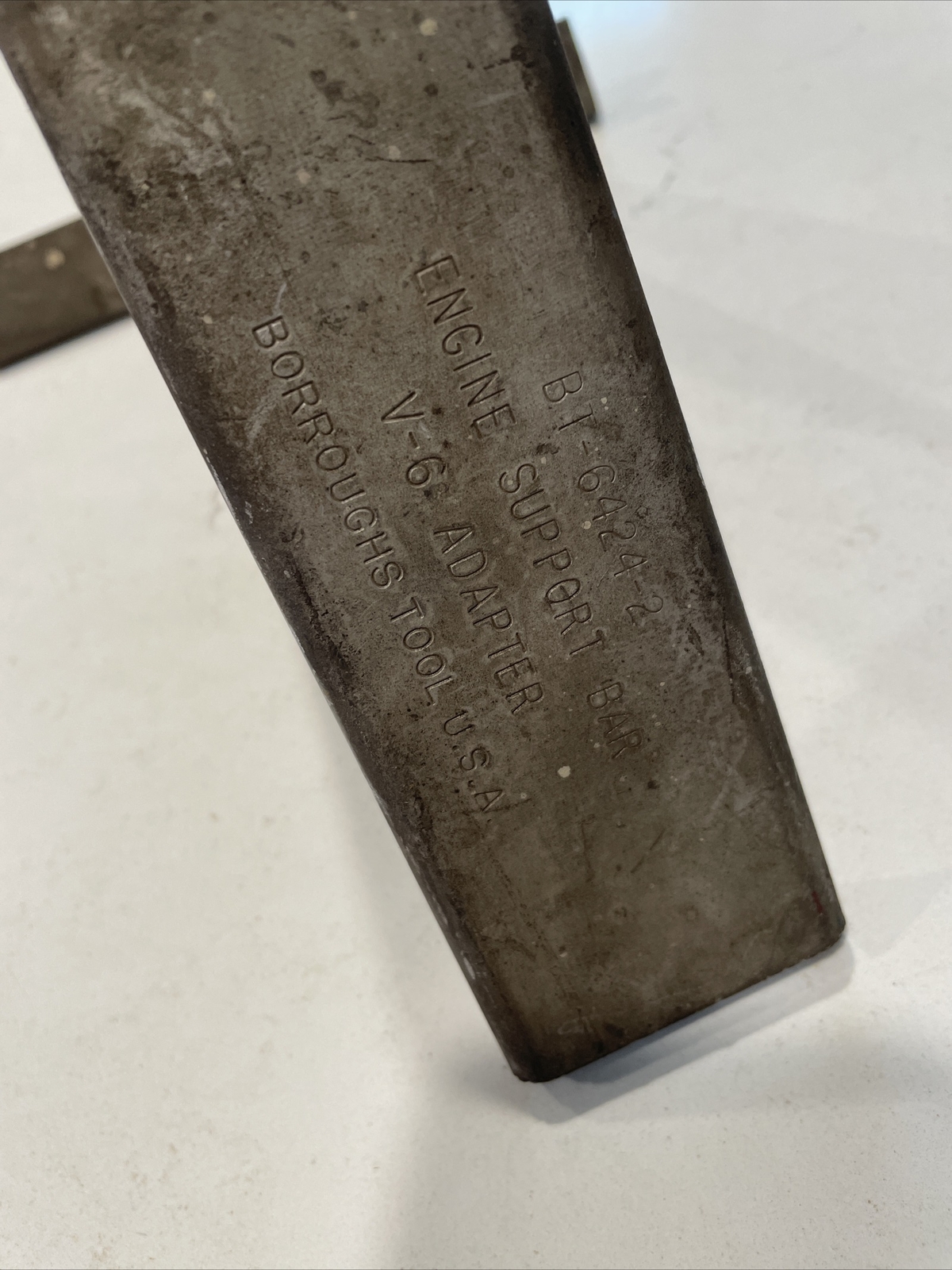 Borroughs BT-6424-2 V6 Engine Support Bar Adapter Tool GM