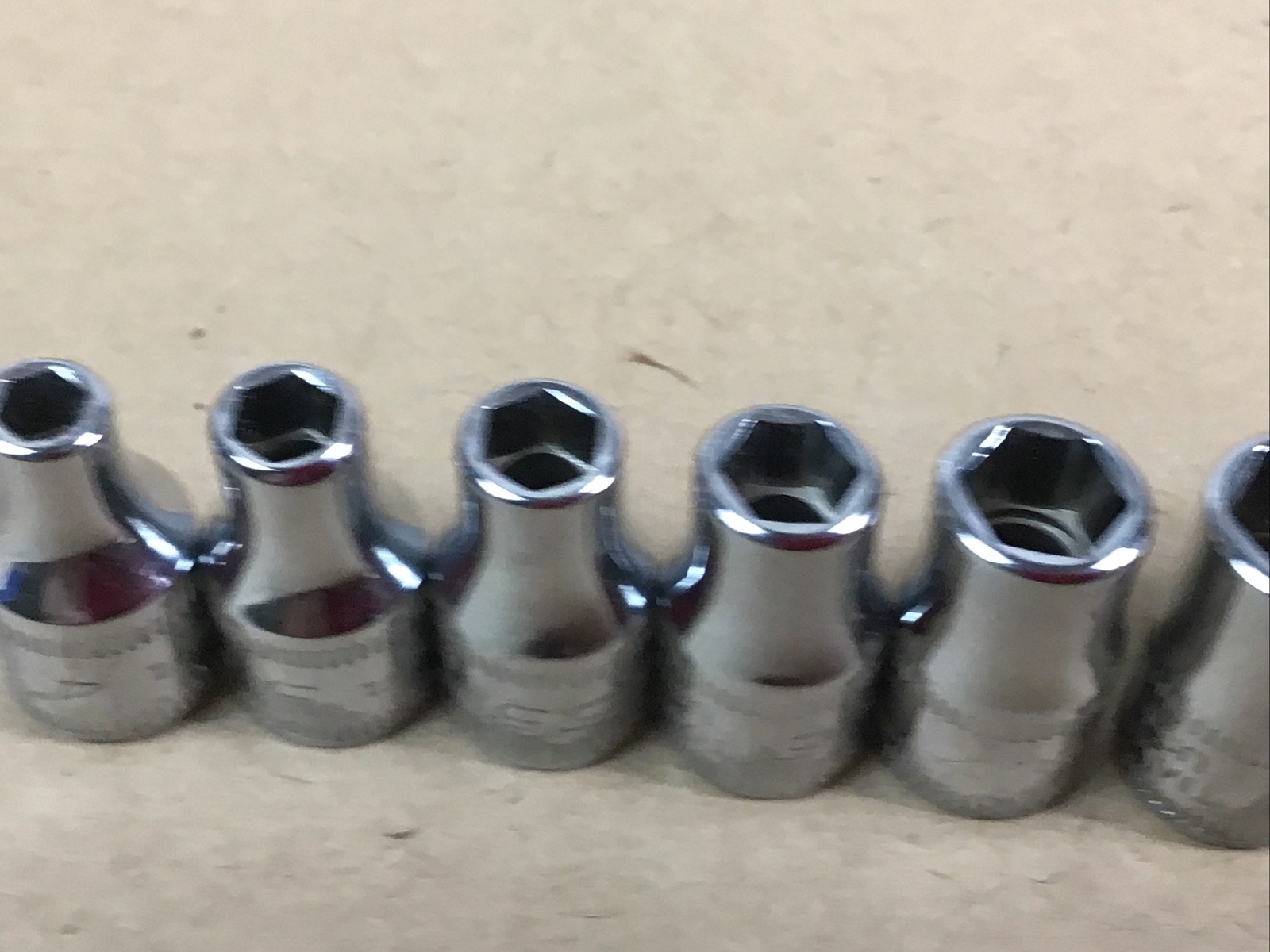 Snap on Tools 1/4 Drive Metric 6 Point Shallow Socket Set 4mm to 16mm 14 Pc TMM