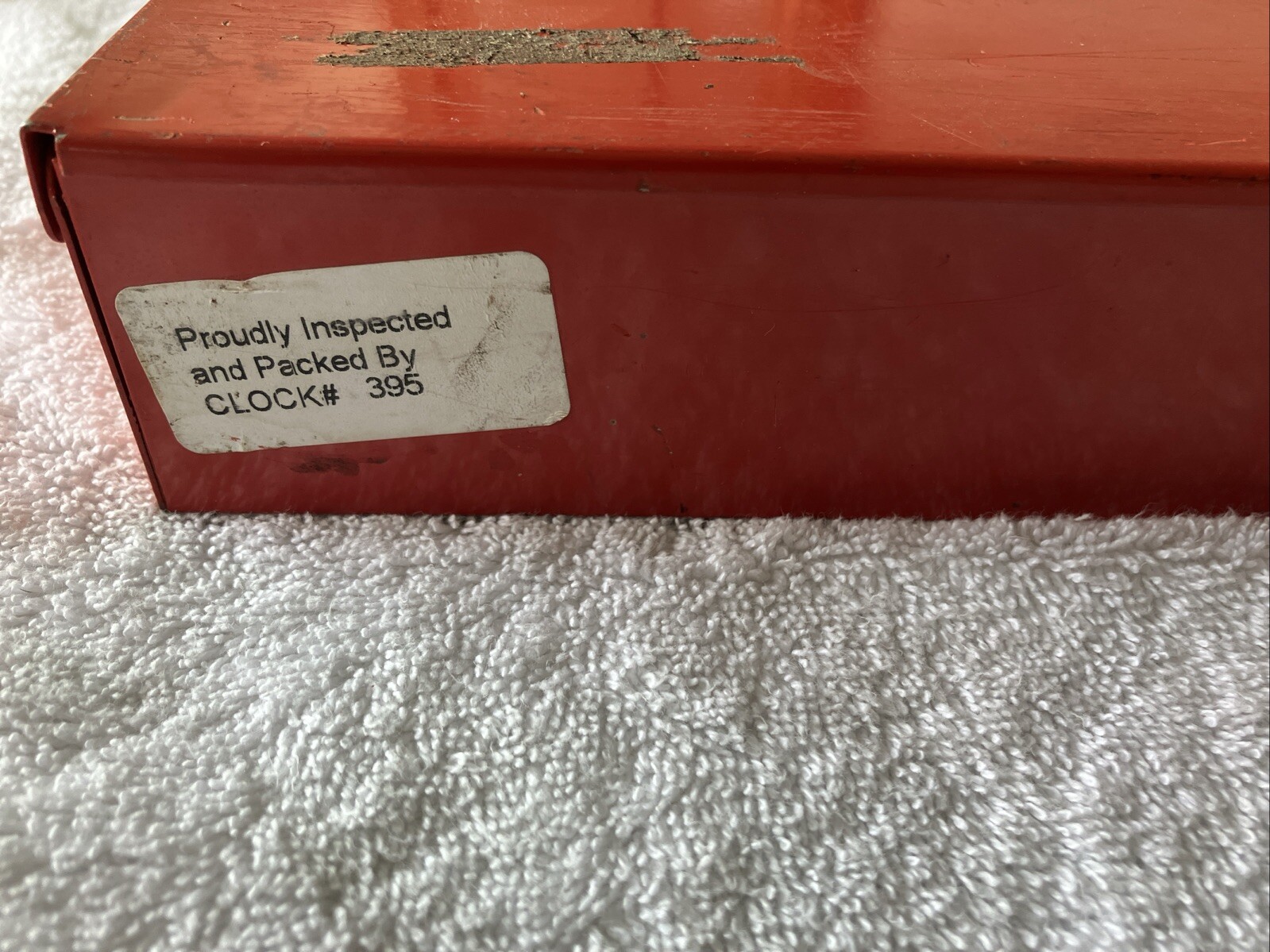 Wright 1/2 12 Point Socket Set, Ratchet, Red Metal Box. Please See Photos.