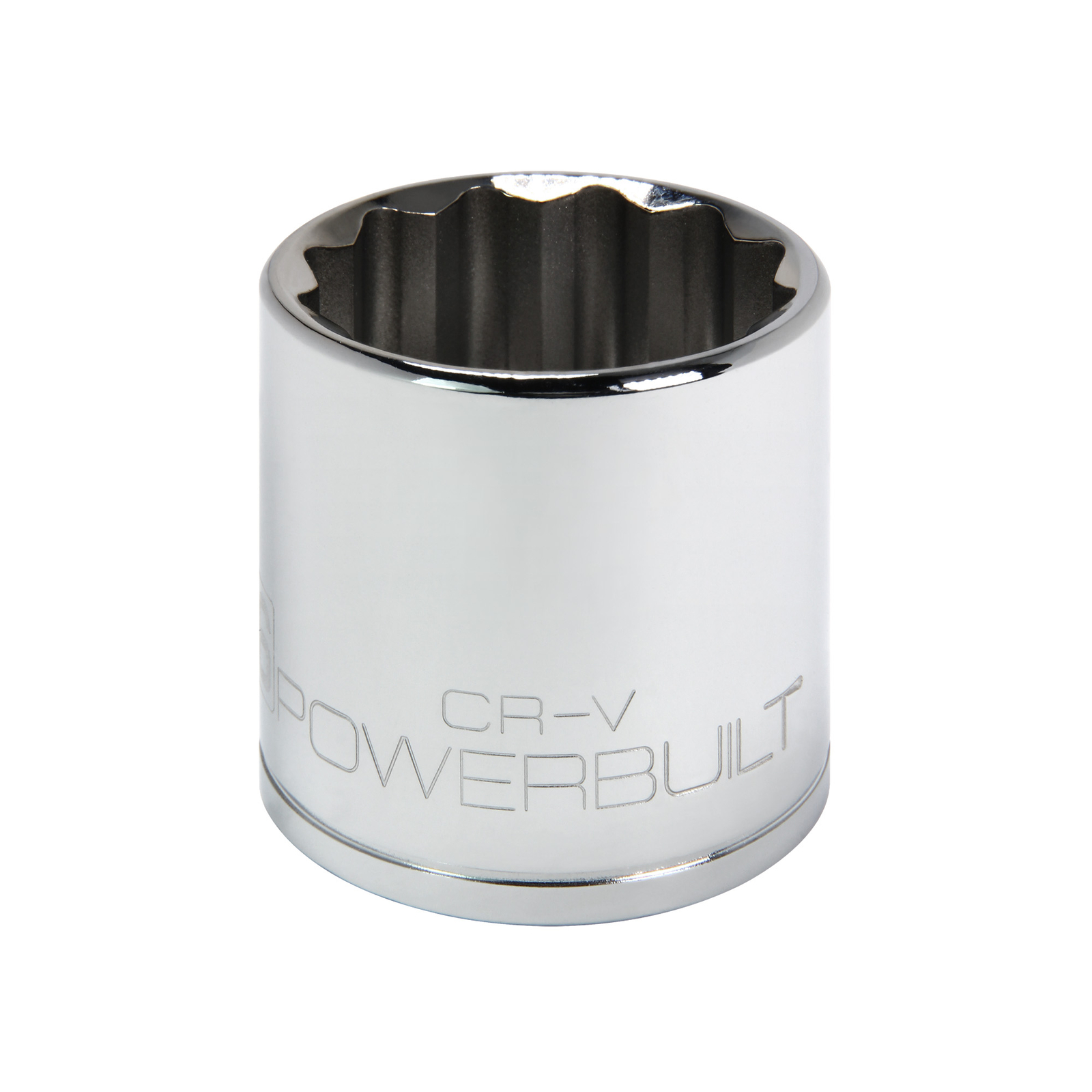 Powerbuilt 1/2 Inch Drive x 36 MM 12 Point Shallow Socket – 642028