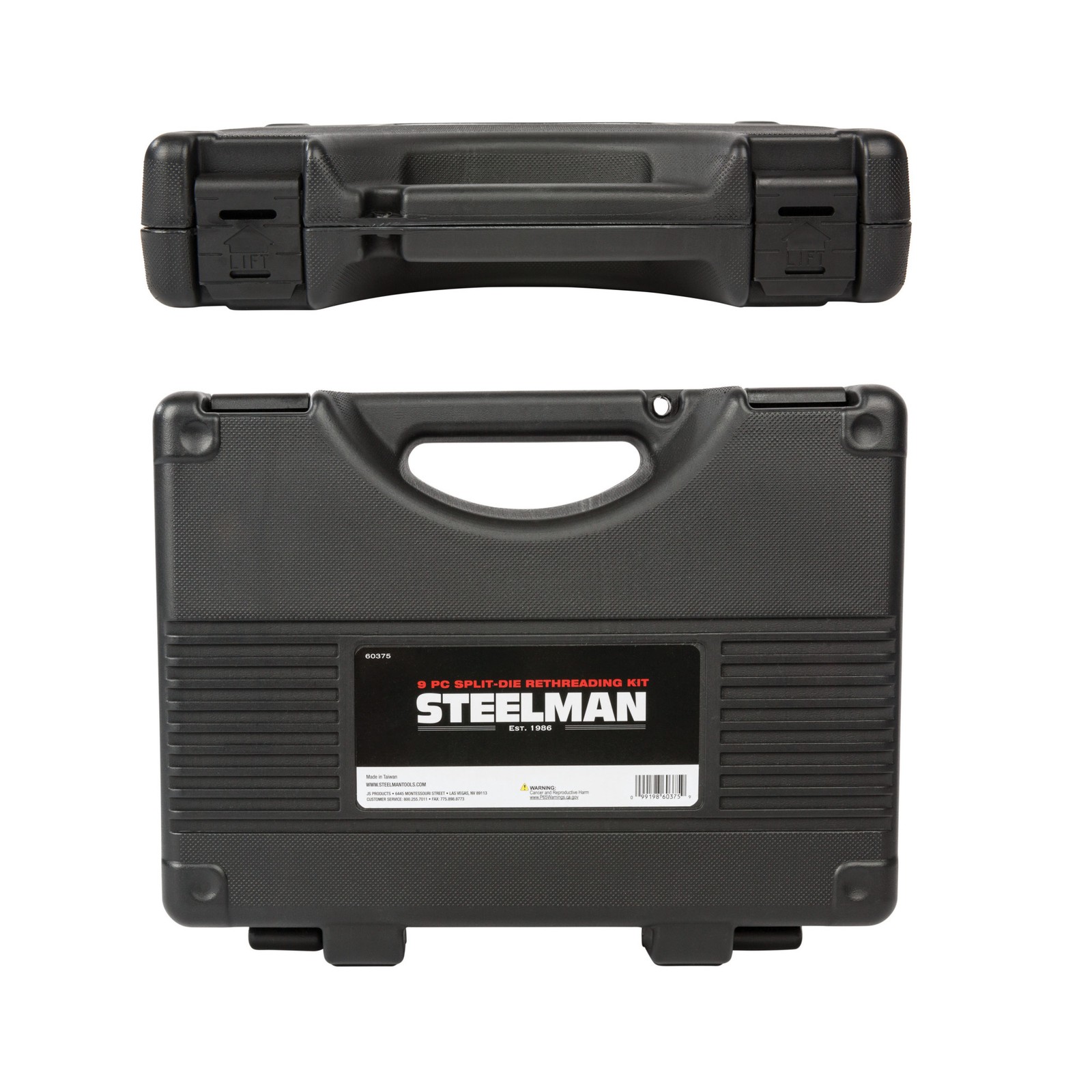 Steelman 9 Piece Split Die Wheel Stud Repair/Rethreading Kit 60375