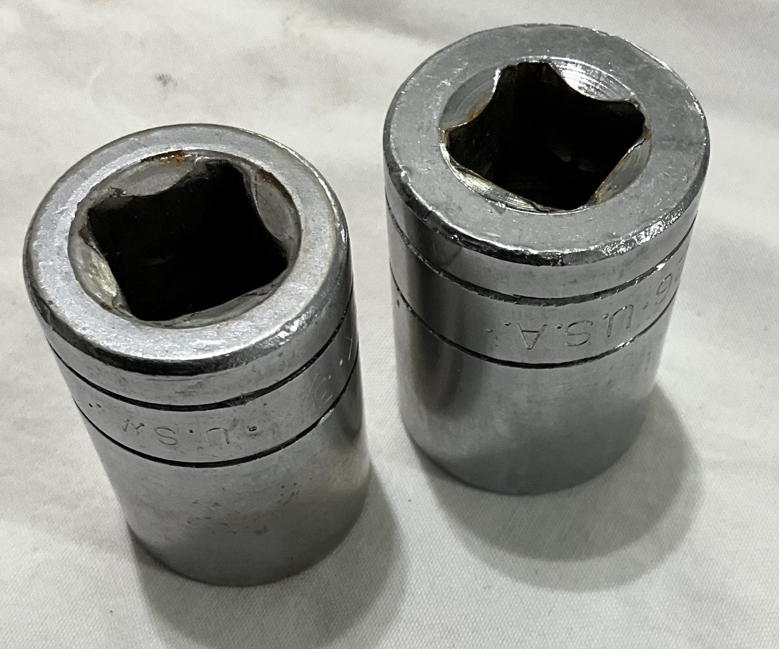 S-K USA 40124 3/4 & 40126 13/16 In SAE 1/2” Drive 12 Point Socket