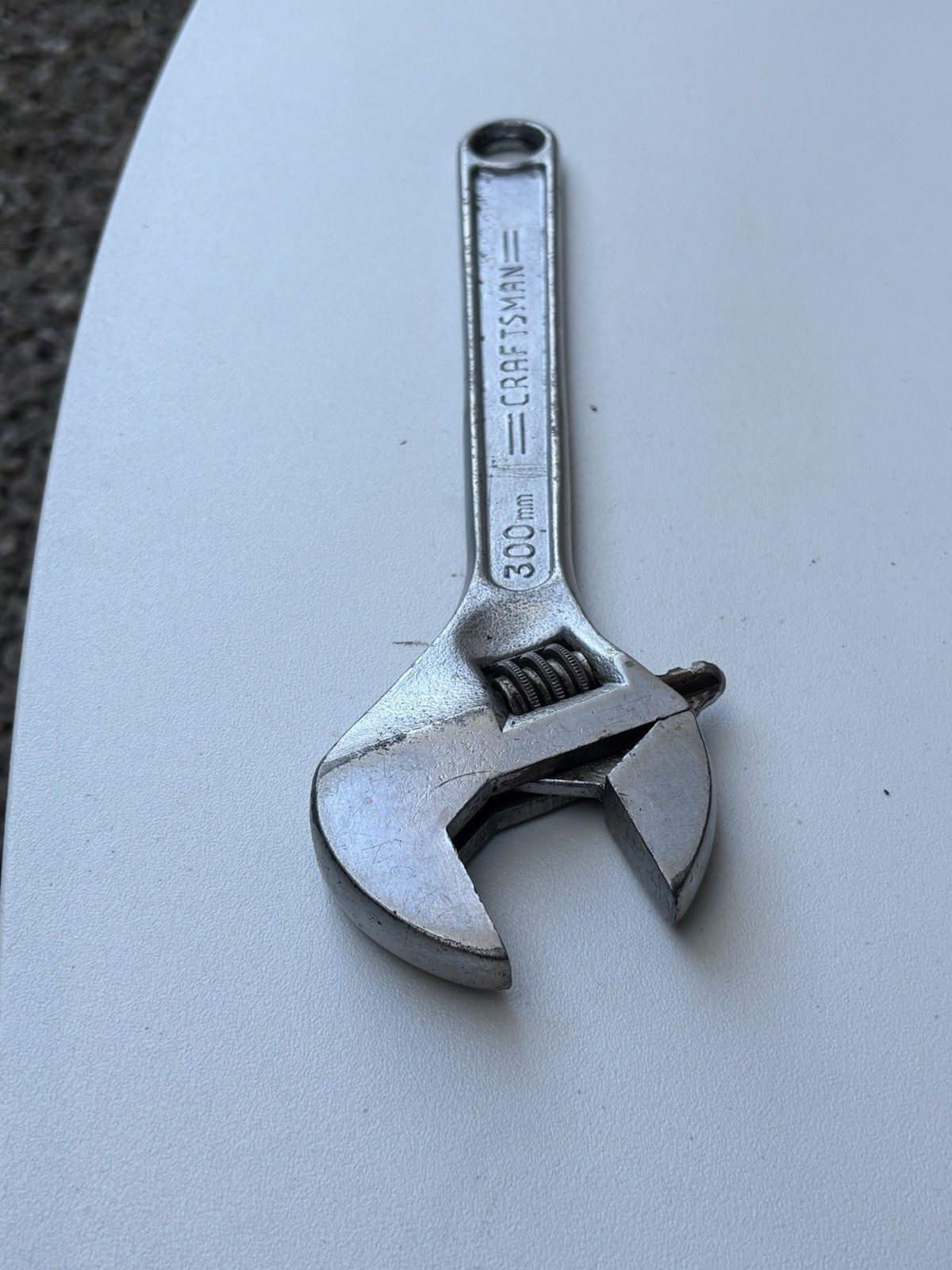 Vintage Craftsman 12” Adjustable Wrench 44605 Forged in USA 300mm Made In Usa