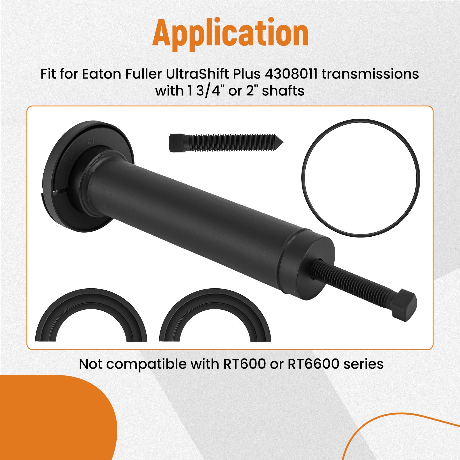 Bearing Puller Set for Eaton Fuller Ultra Shift Plus Trans 4308011 1.75-2″