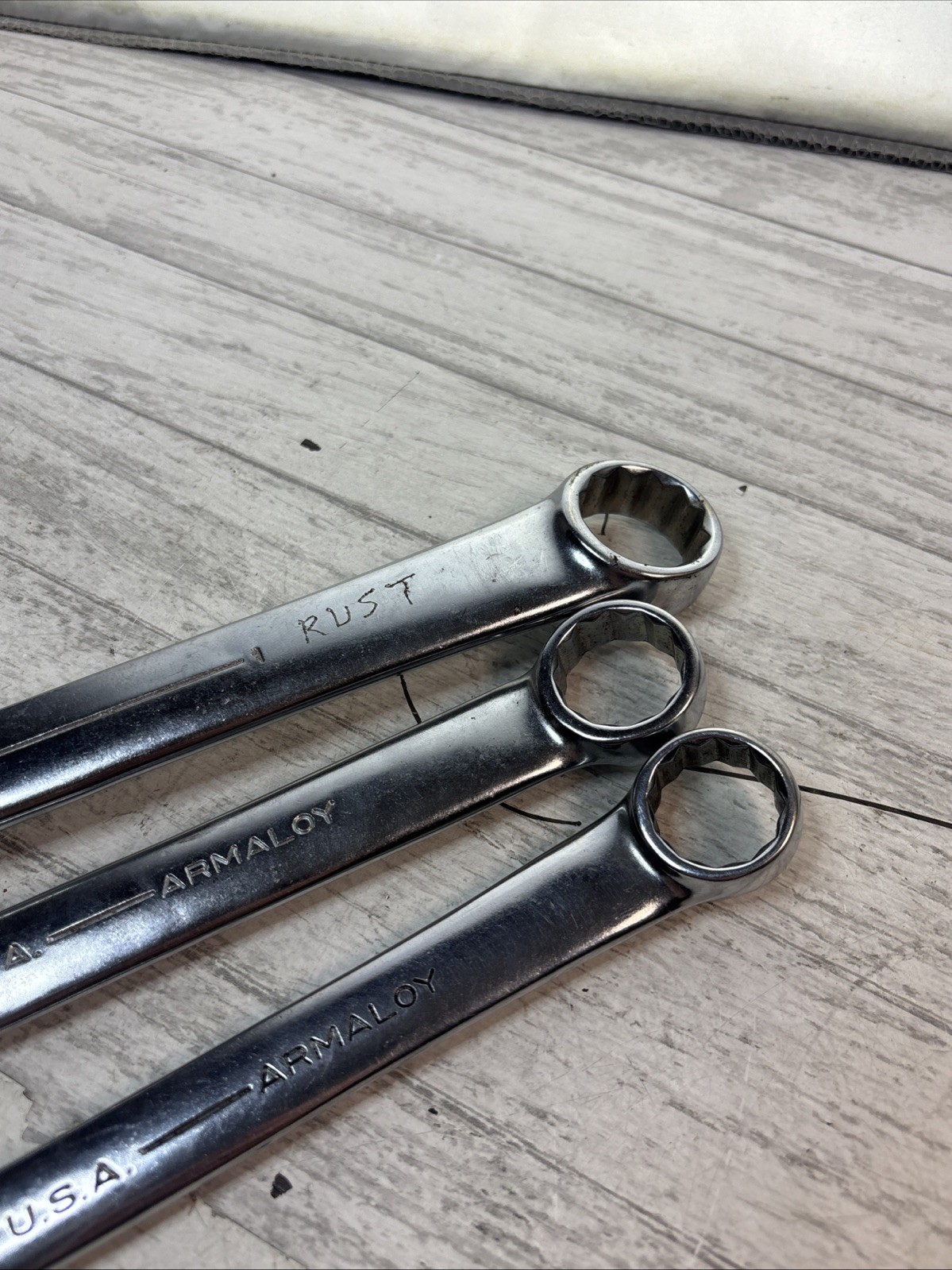 Armstrong Combination Wrench Set 3 Pc – 13/16, 7/8, & 1 (25-226 25-228 25-232)
