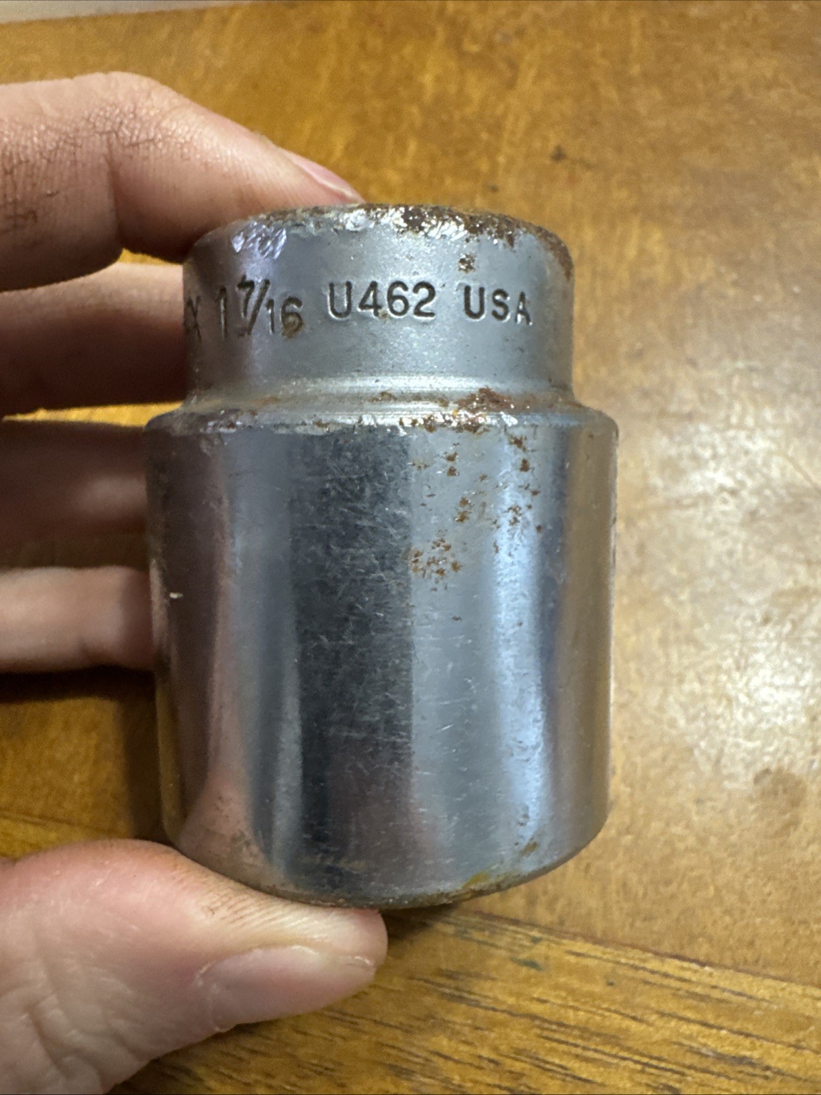 Par-X Tools # U462 ,3/4″ Drive 1-7/16″ 12 Point Shallow Well Chrome Socket #300