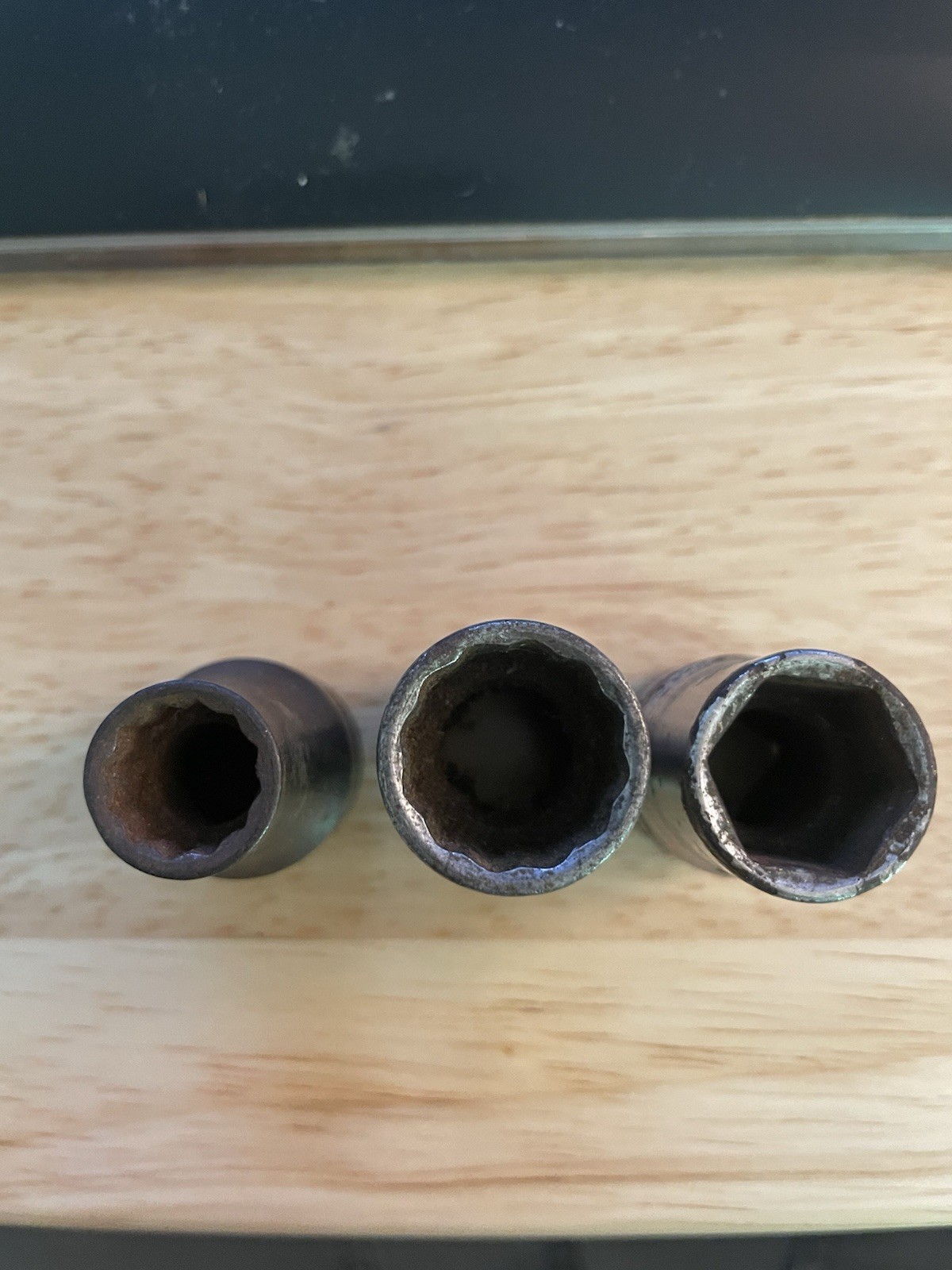 Vintage Snap-On Socket Lot 1/2” Drive SAE 6 & 12 Point | TW/ SW