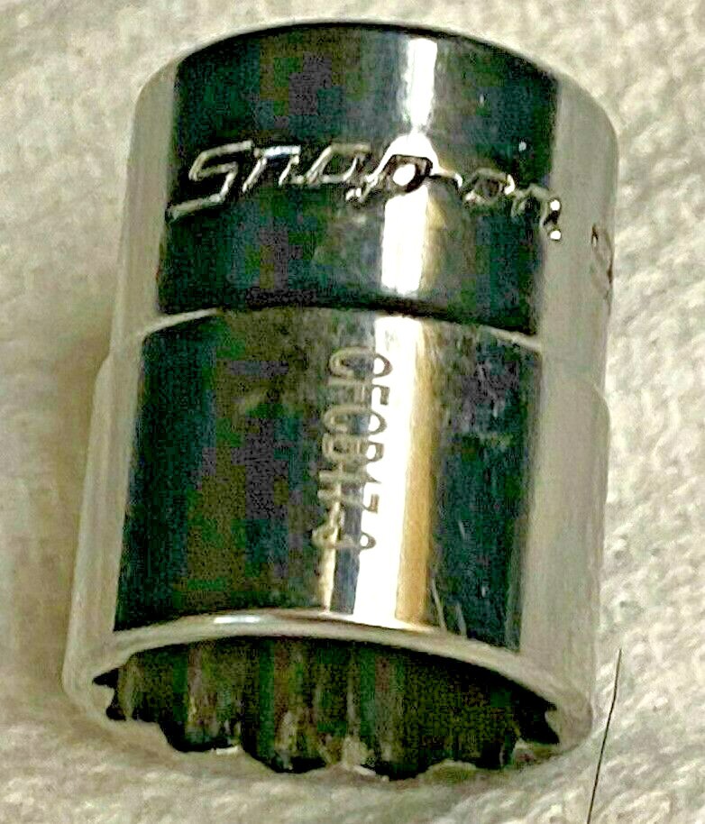 SNAP ON TMD18 1/4 INCH Drive 12 Point 9/16 INCH Shallow Socket NEW