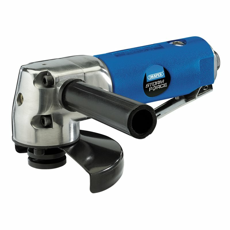 Draper 70832 Storm Force 100mm Air Angle Grinder
