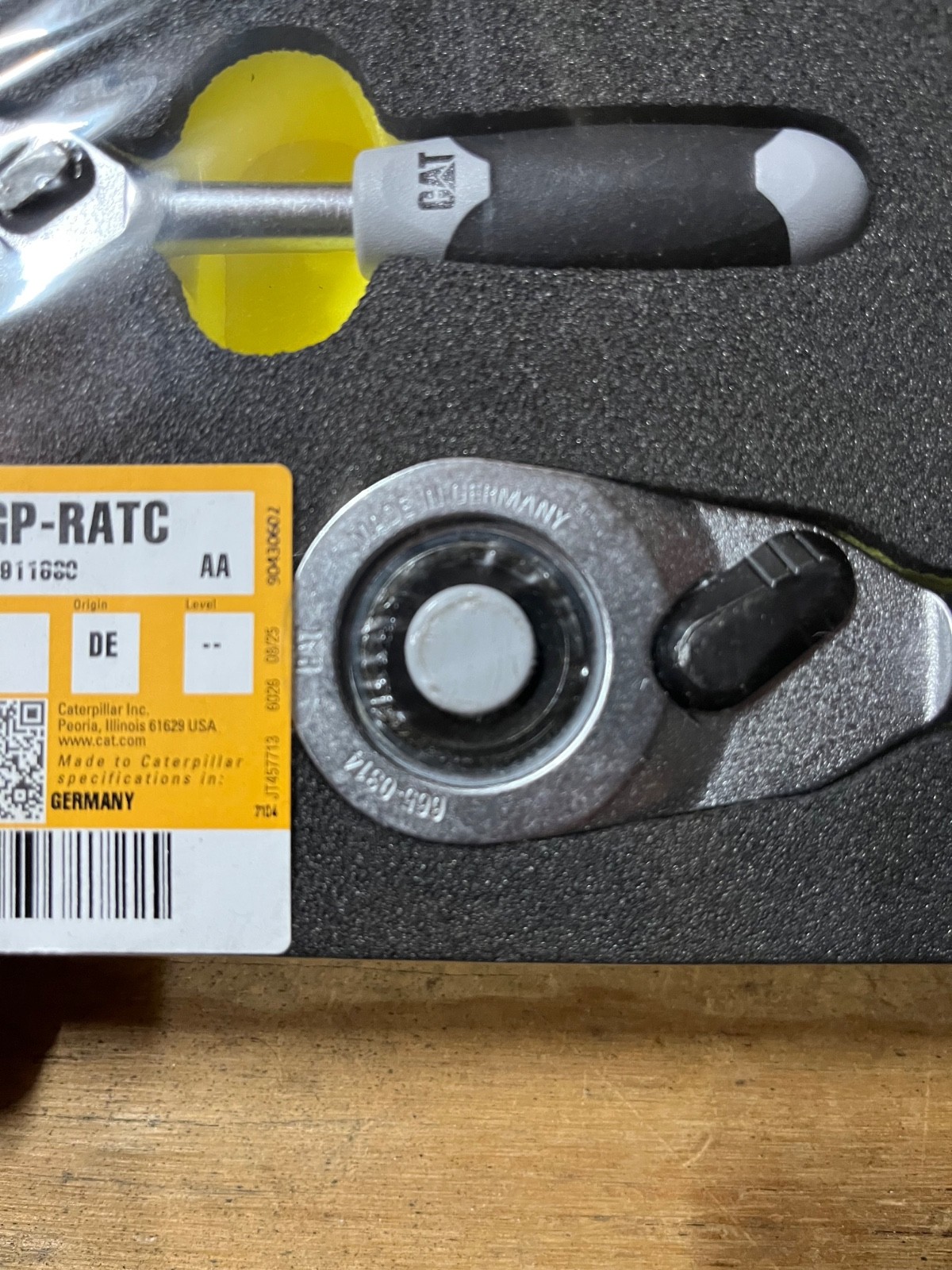 CAT Tools 3 PC Quick Release Ratchet Set – Made in Germany by Stahlwille