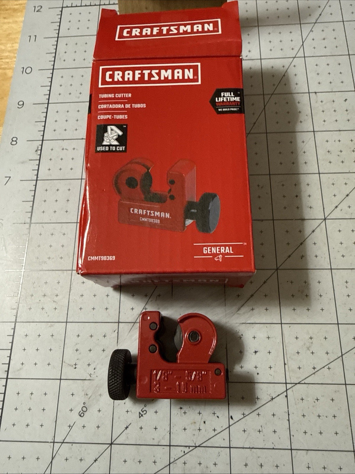 CRAFTSMAN Automotive Tubing Cutter Tool for Brake Fuel Line Cutting NEW